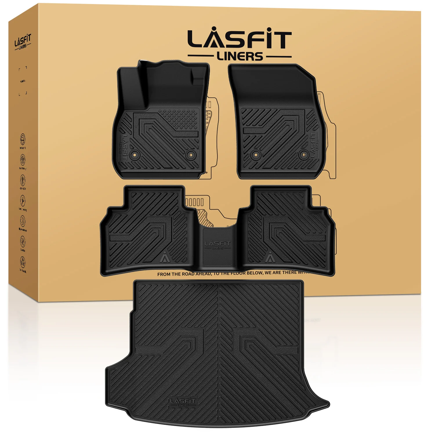 Fit for 2021-2026 Buick Envision Floor Mats & Cargo Mat - Image 8