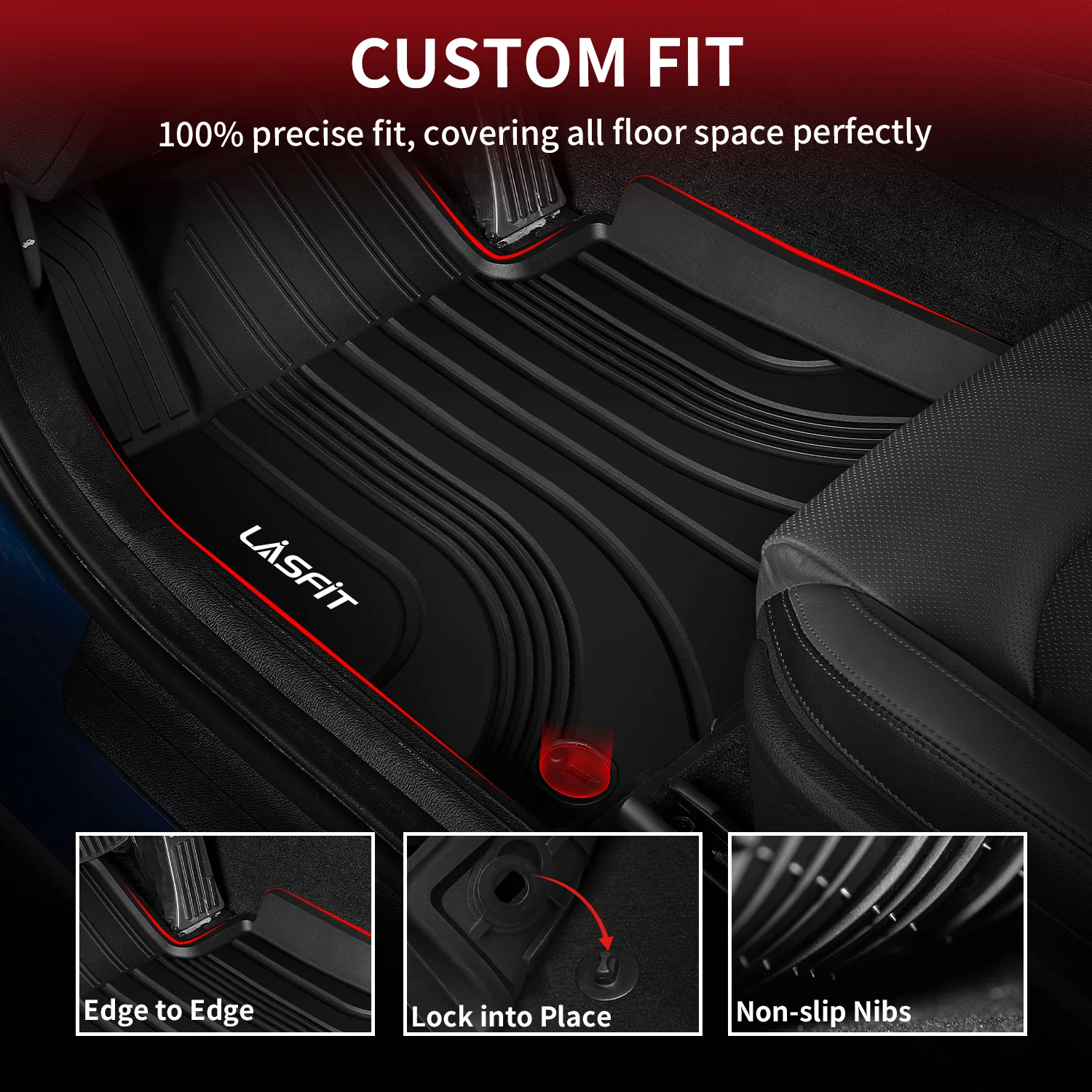 Fit for 2021-2026 Kia K5 Floor Mats or Cargo Mat - Image 21