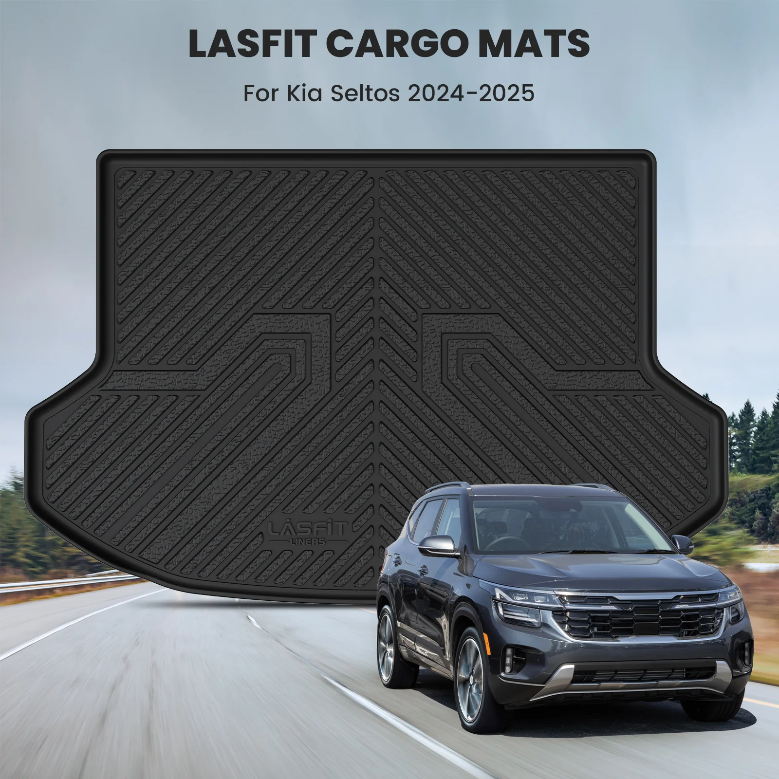 Fit for 2021-2026 Kia Seltos Floor Mats or Cargo Mat, Not Fit 2025+ EX Trim - Image 18