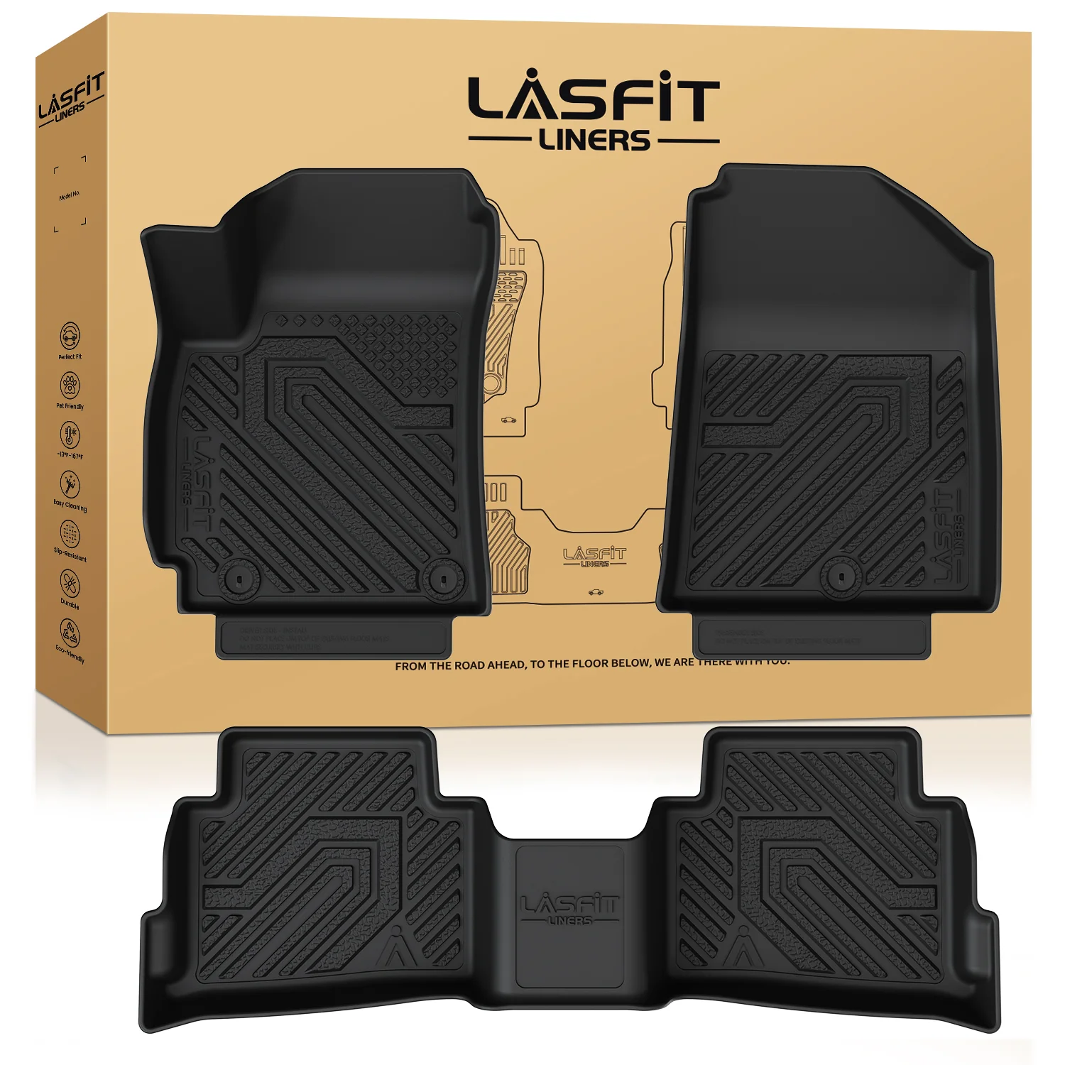 Fit for 2021-2026 Kia Seltos Floor Mats or Cargo Mat, Not Fit 2025+ EX Trim - Image 9