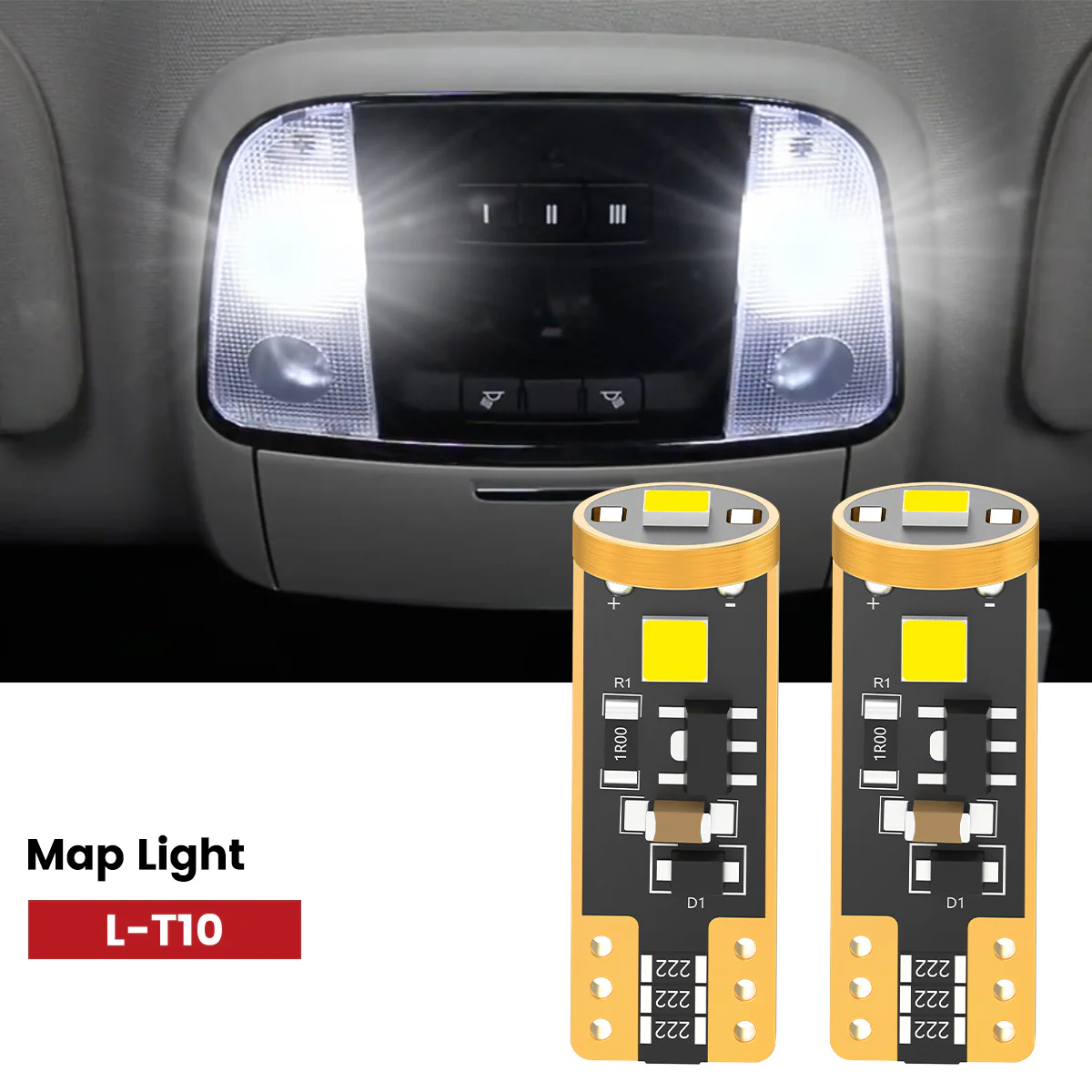 Fit for 2021-2026 Dodge Durango LED Bulbs Upgrade | Tested and Verified - Image 9