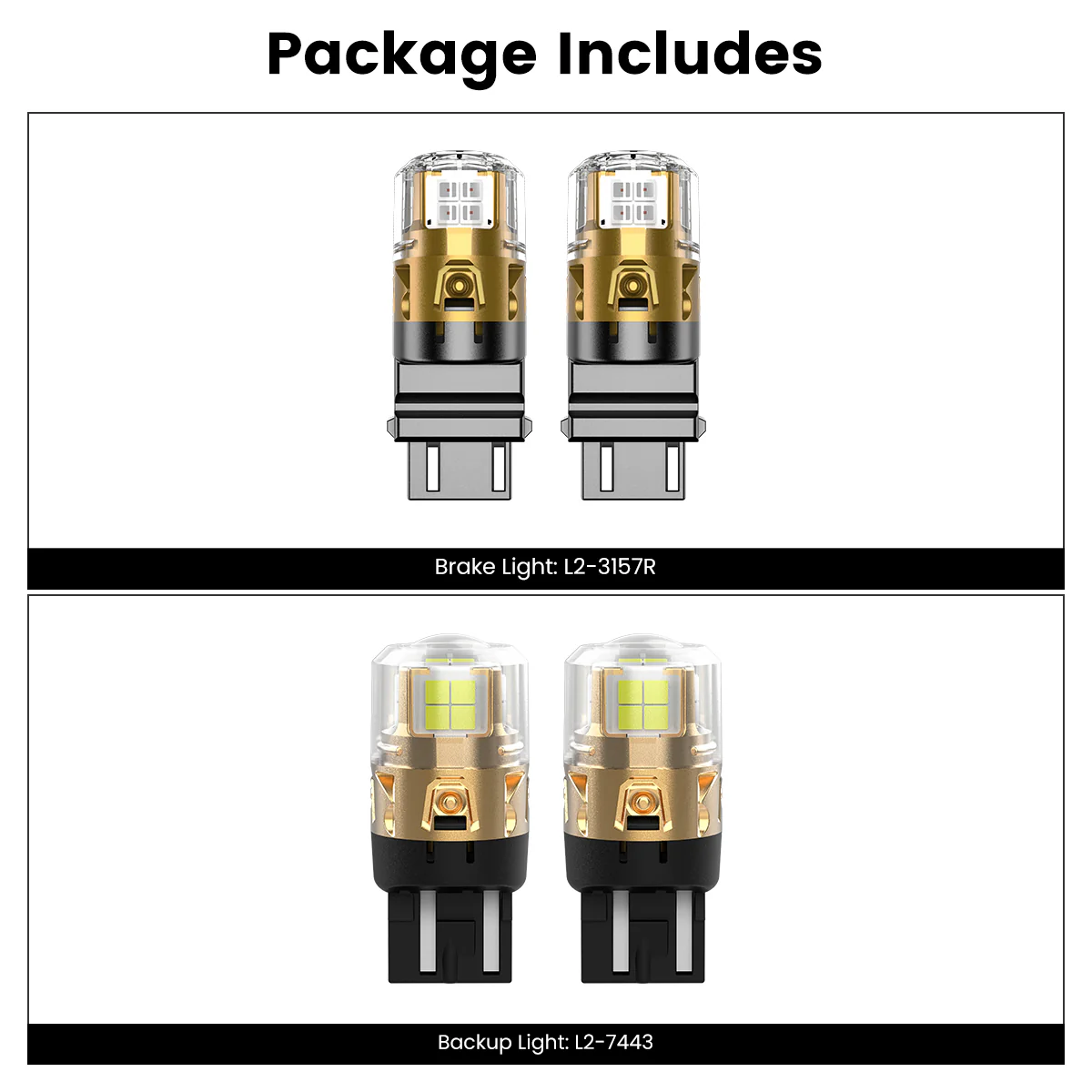 Fit for 2021-2025 Ford Bronco Sport LED Bulbs Upgrade | Tested and Verified - Image 2