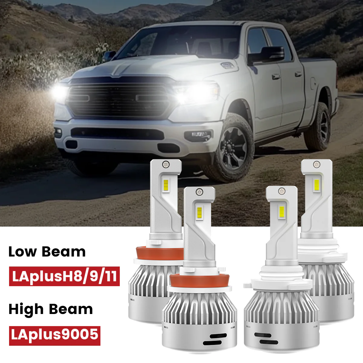 Fit for 2019-2024 Ram 1500 LED Bulbs Upgrade | Tested and Verified - Image 45