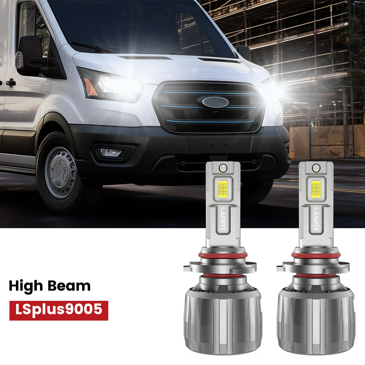 Fit for 2022-2023 Ford E-Transit The Brightest LED Bulbs Upgrade | Tested and Verified - Image 14