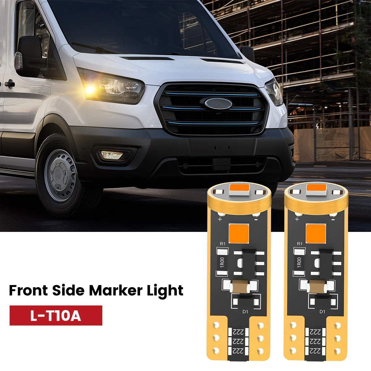 Fit for 2022-2023 Ford E-Transit The Brightest LED Bulbs Upgrade | Tested and Verified - Image 38
