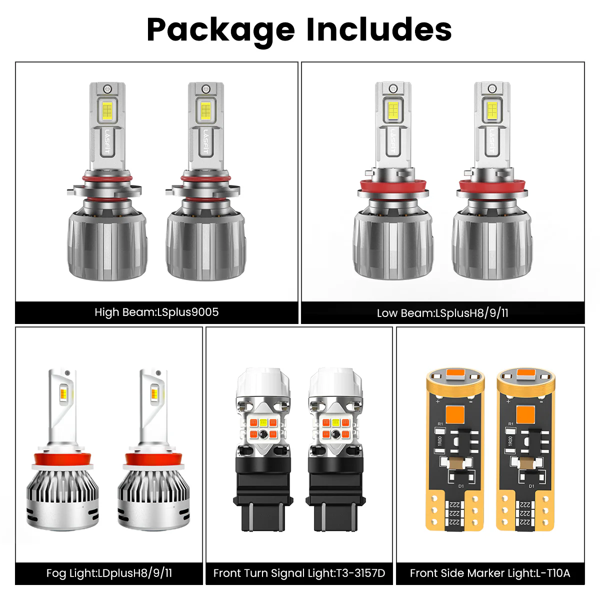 Fit for 2022-2023 Ford E-Transit The Brightest LED Bulbs Upgrade | Tested and Verified - Image 8