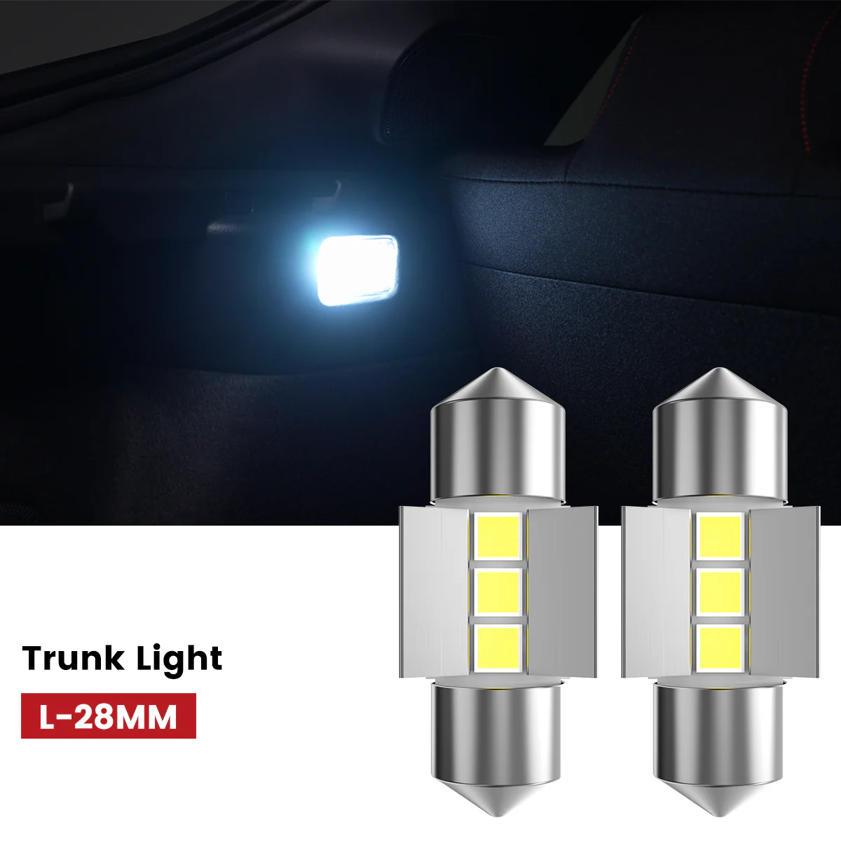 Fit for 2022-2023 Hyundai Kona The Brightest LED Bulbs Upgrade | Tested and Verified - Image 42