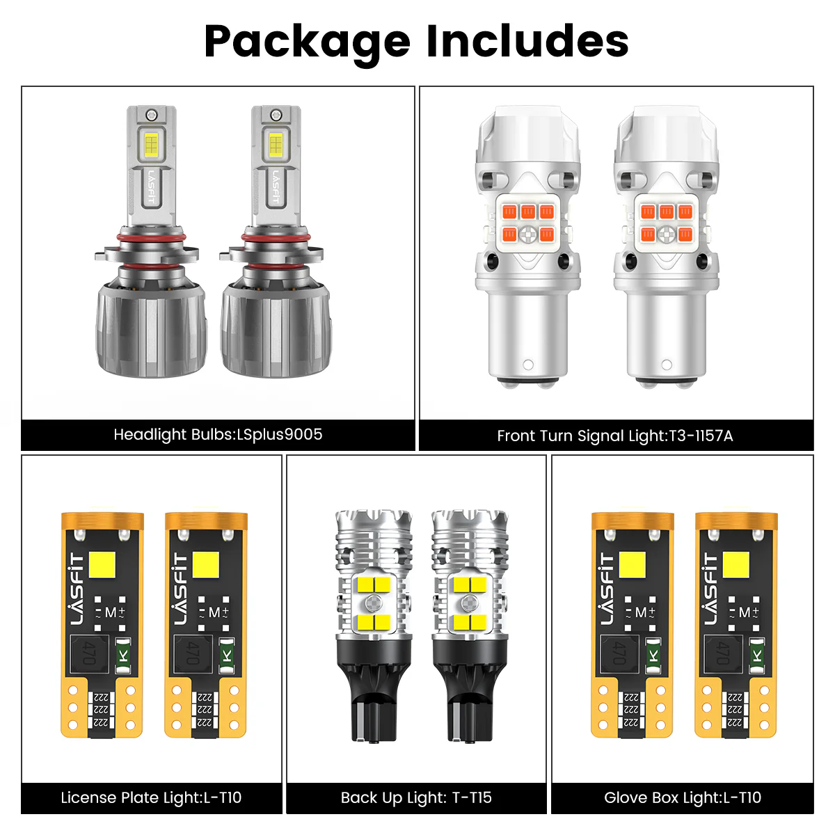 Fit for 2022-2023 Hyundai Santa Cruz The Brightest LED Bulbs Upgrade - Image 2