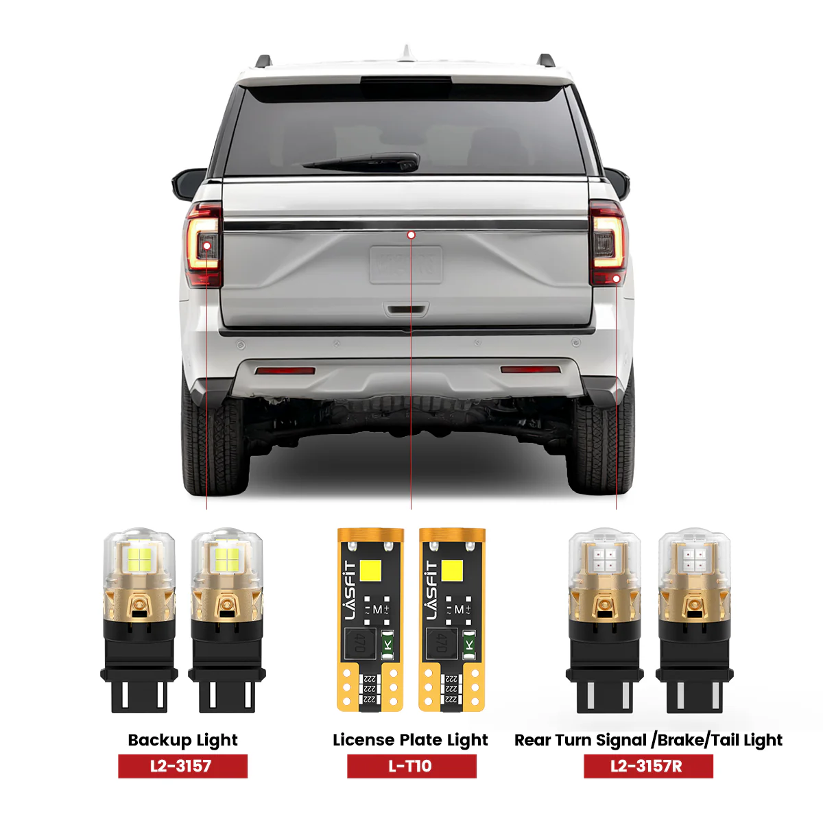 Fit for 2022-2024 Ford Expedition LED Exterior Lights Upgrade | Tested and Verified