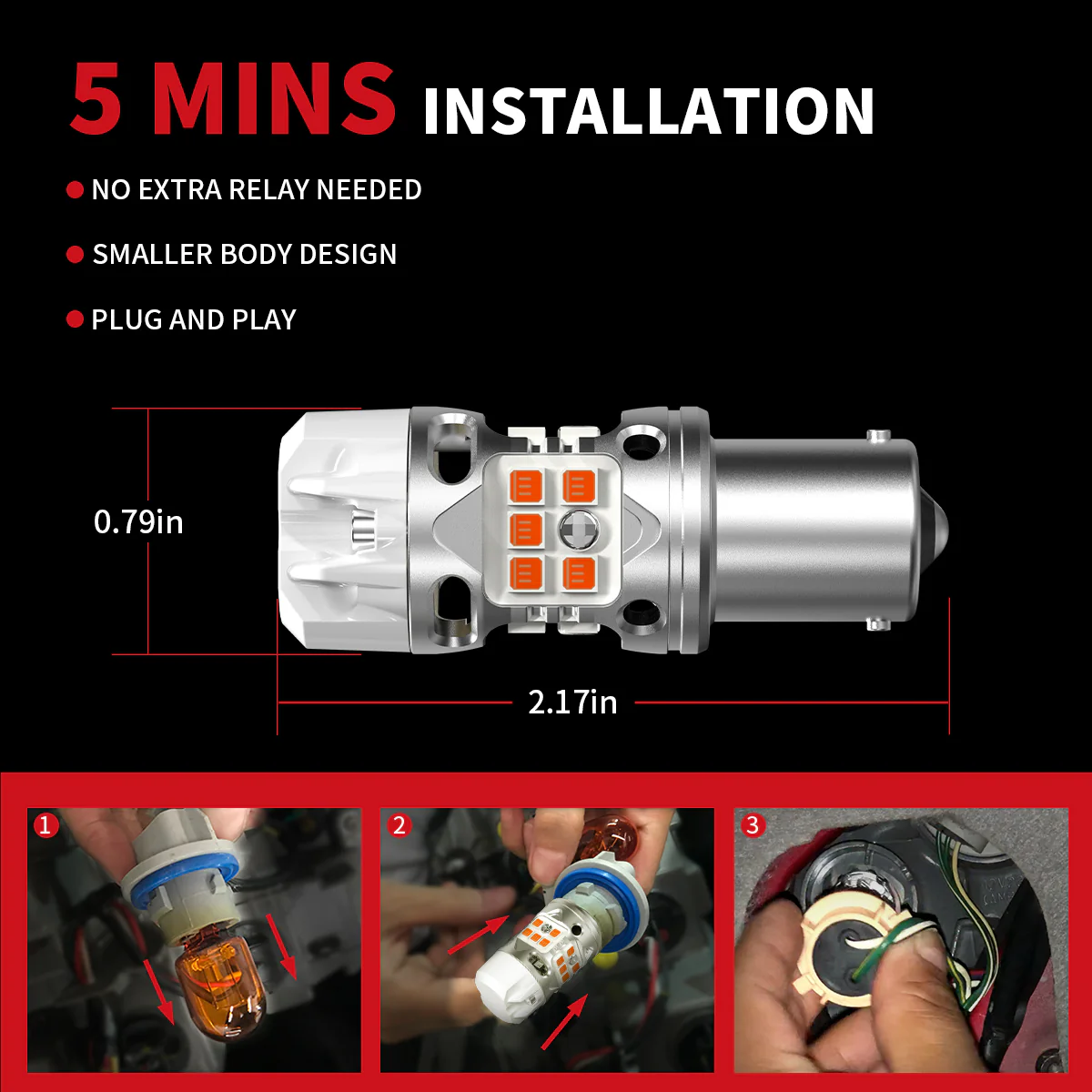 Fit for 2022-2024 Hyundai Tucson LED Bulbs Upgrade | Tested and Verified - Image 18