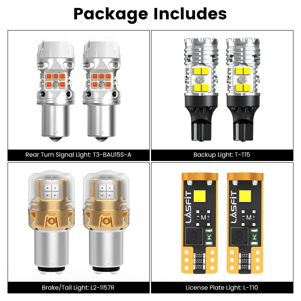 Fit for 2022-2024 Hyundai Tucson LED Bulbs Upgrade | Tested and Verified - Image 2
