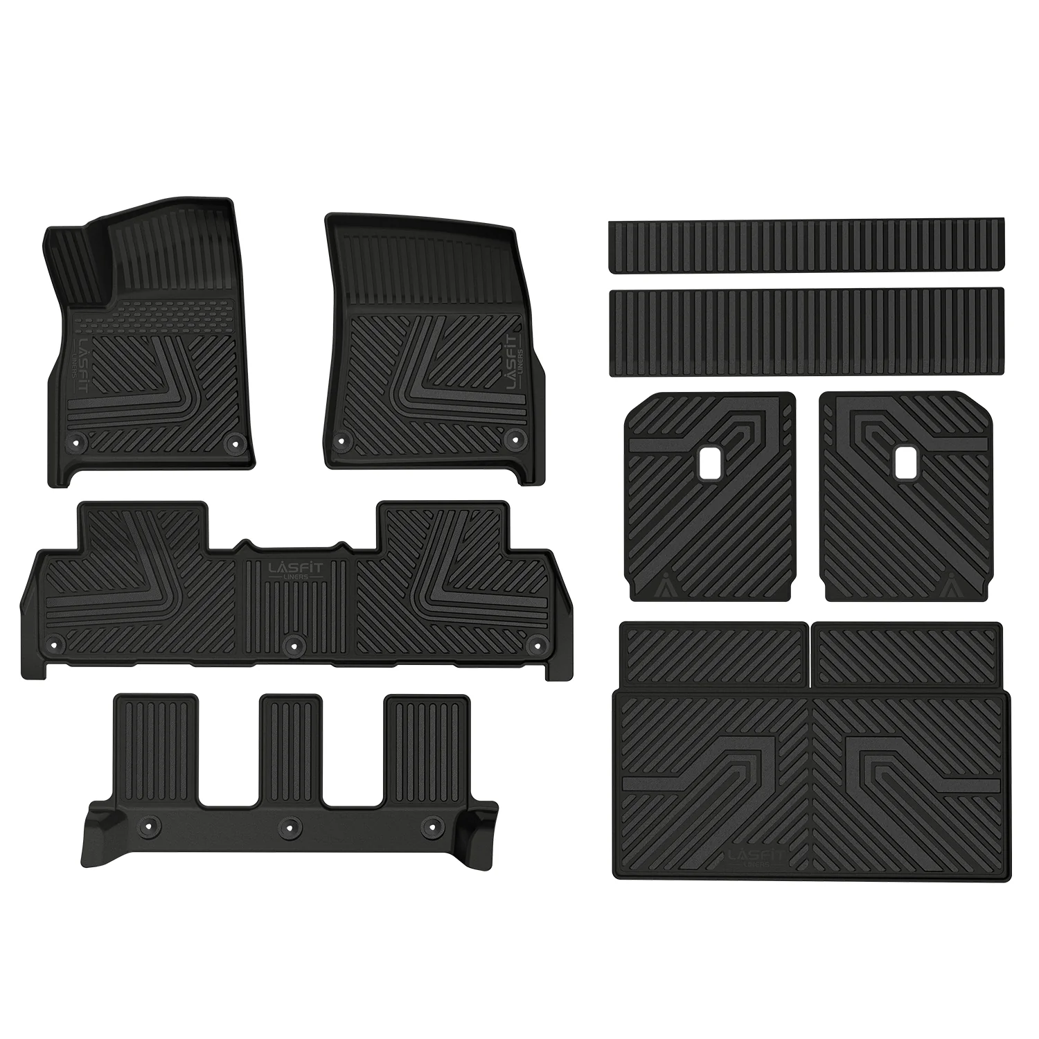 Fit for 2022-2024 Rivian R1S Floor Mats or Seatback & Cargo Mats