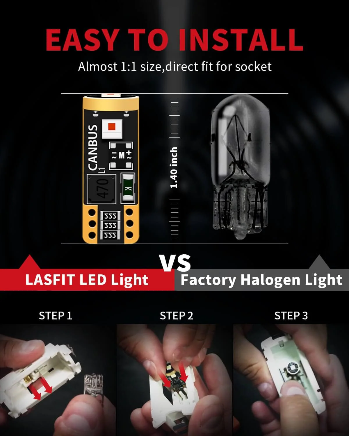 Fit for 2019-2025 Chevrolet Malibu LED Bulbs Upgrade | Tested and Verified - Image 22