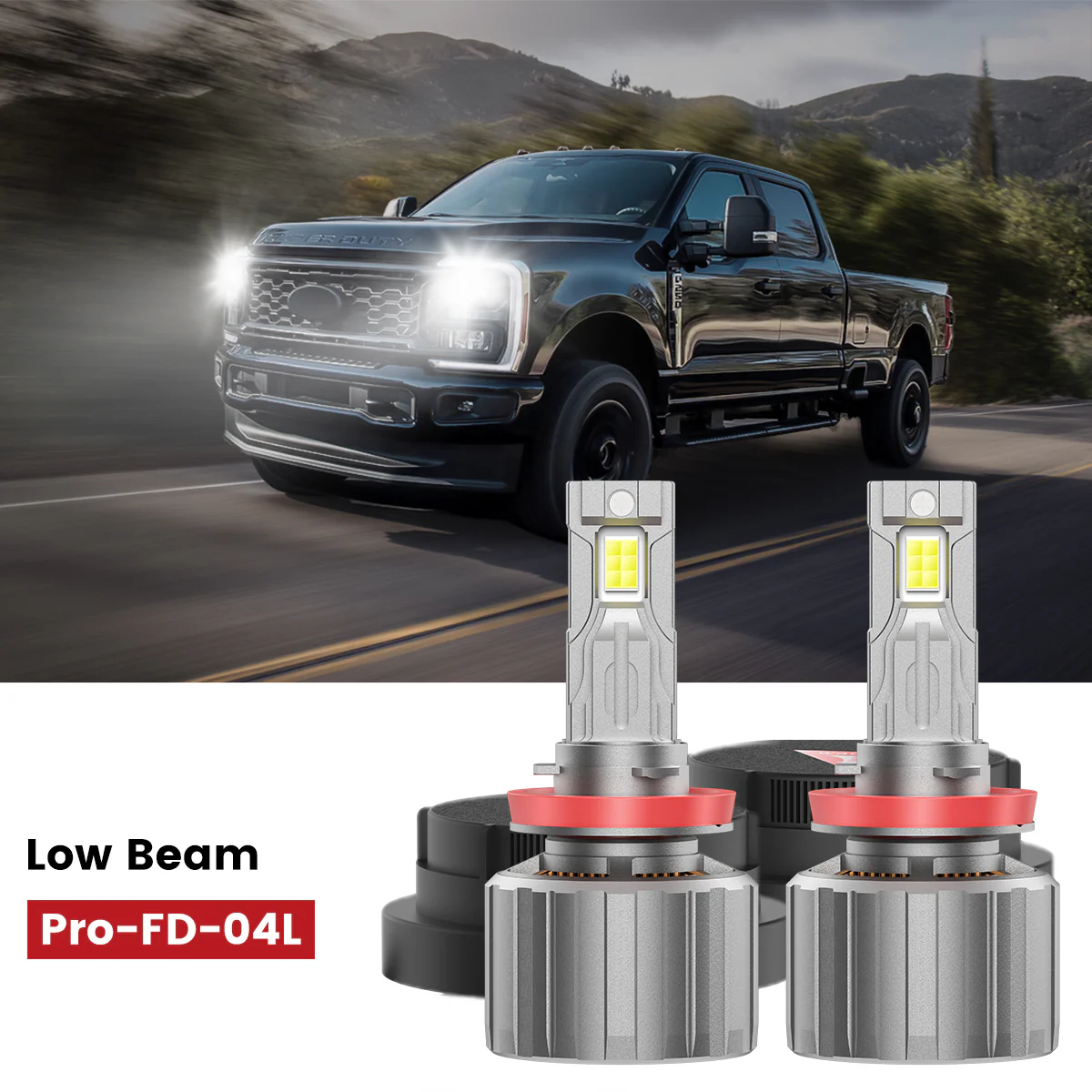 Custom Engineered for 2023-2026 Ford F-250 F-350 F-450 Super Duty XL XLT LED Bulbs Upgrade | Tested and Verified - Image 10