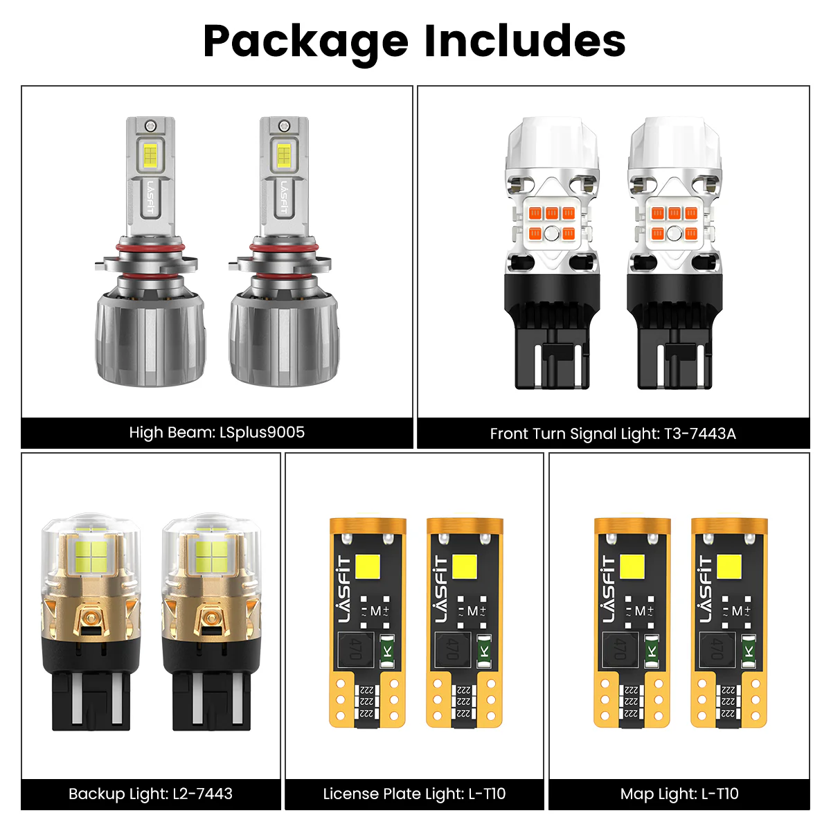 Fit for 2017-2026 Honda Ridgeline The Brightest LED Bulbs Upgrade | Tested and Verified - Image 23