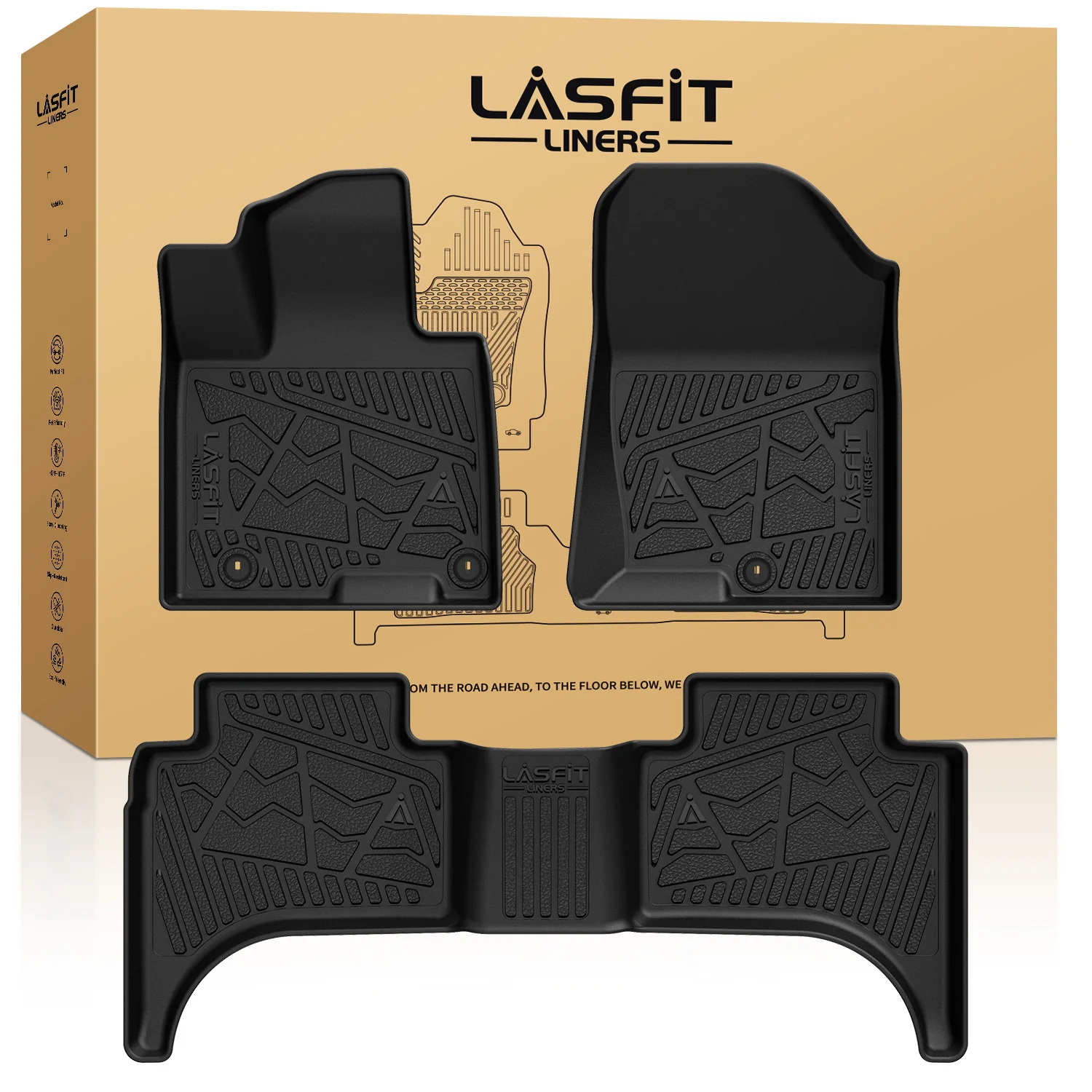 Fit for 2022-2026 Hyundai Santa Cruz Floor Mats - Image 8
