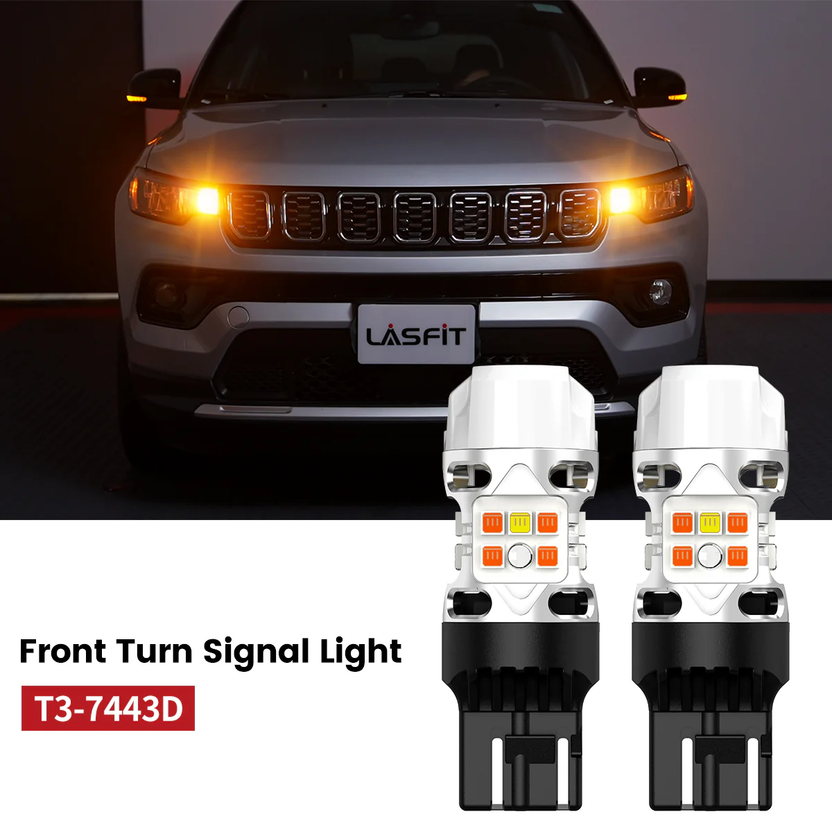 Fit for 2022-2025 Jeep Compass The Brightest LED Bulbs Upgrade - Image 21