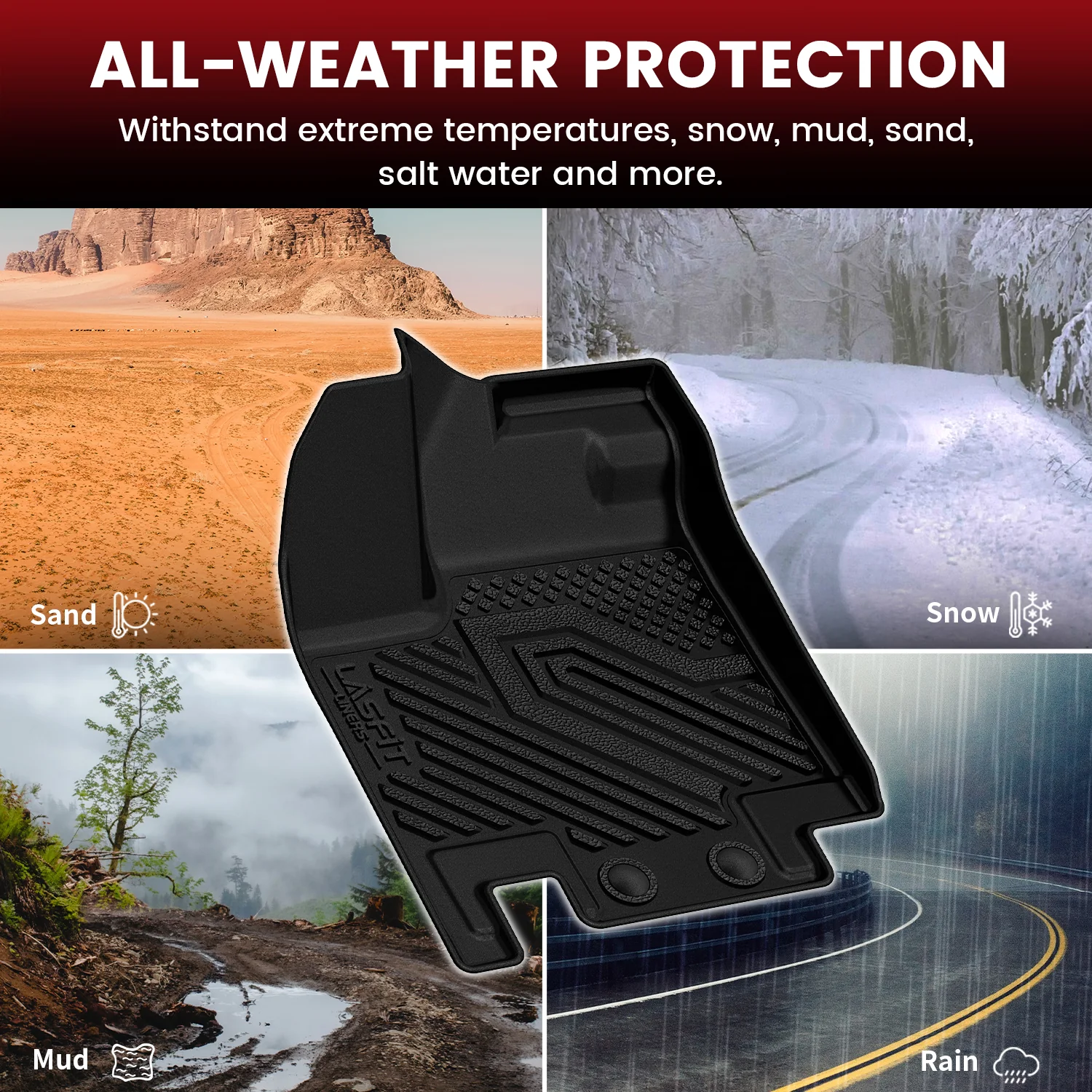 Fit for 2022-2026 Nissan Pathfinder Floor Mats & Seatback & Cargo Mats - Image 6