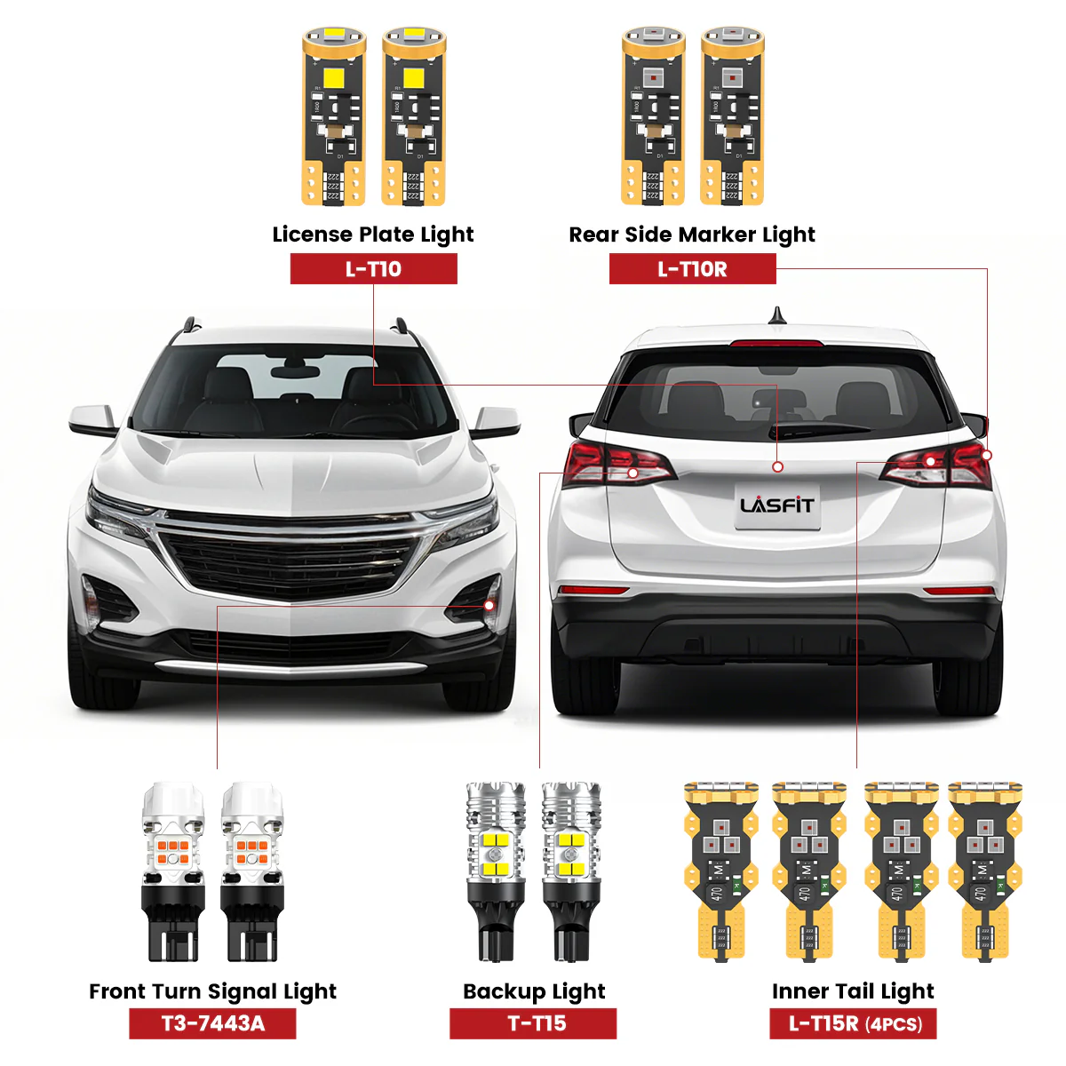 Fit for 2022-2024 Chevrolet Equinox LED Exterior Lights Upgrade