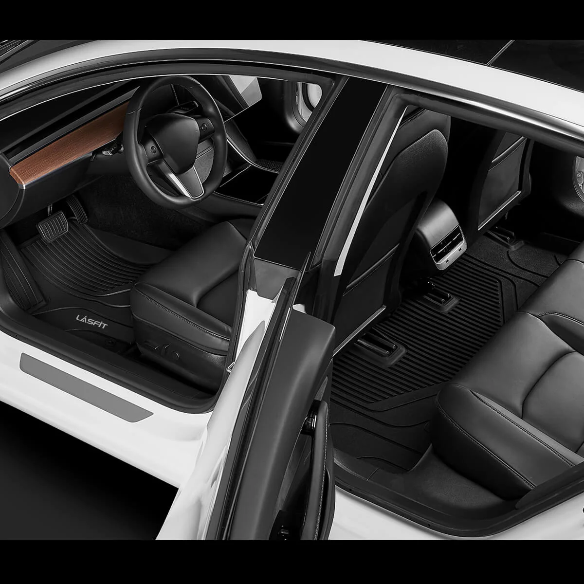 Fit For 2022-2023 Tesla Model 3 Floor Mats TPE Material 1st & 2nd or Cargo Custom All Weather - Image 10
