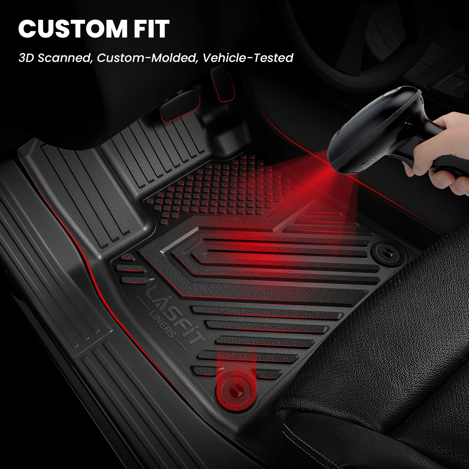 Fit for 2023-2026 Kia Sportage Floor Mats & Cargo Mat, Not Fit Hybrid - Image 13