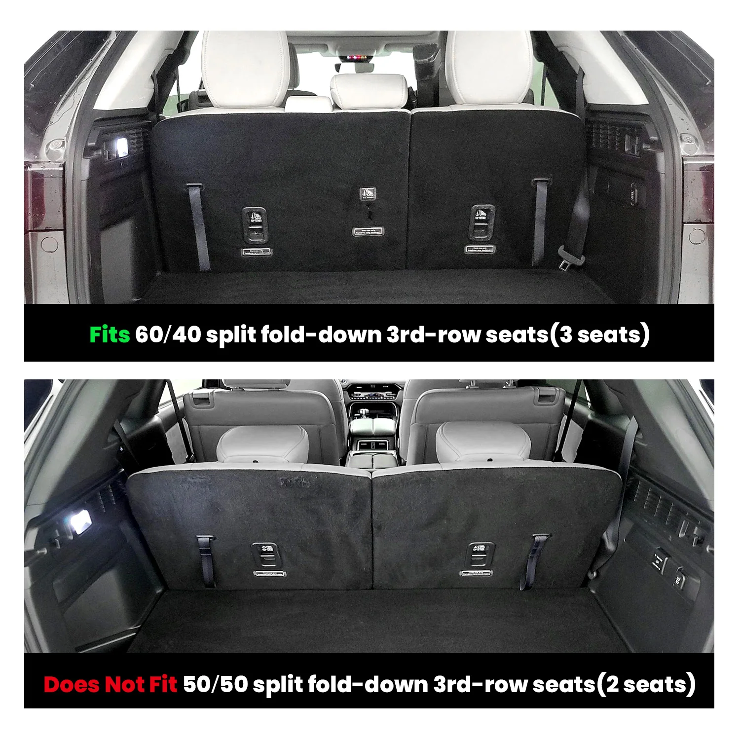 Fit for 2024-2026 Mazda CX-90 (Include CX-90 PHEV) Floor Mats or Cargo & Seatback Mat - Image 3