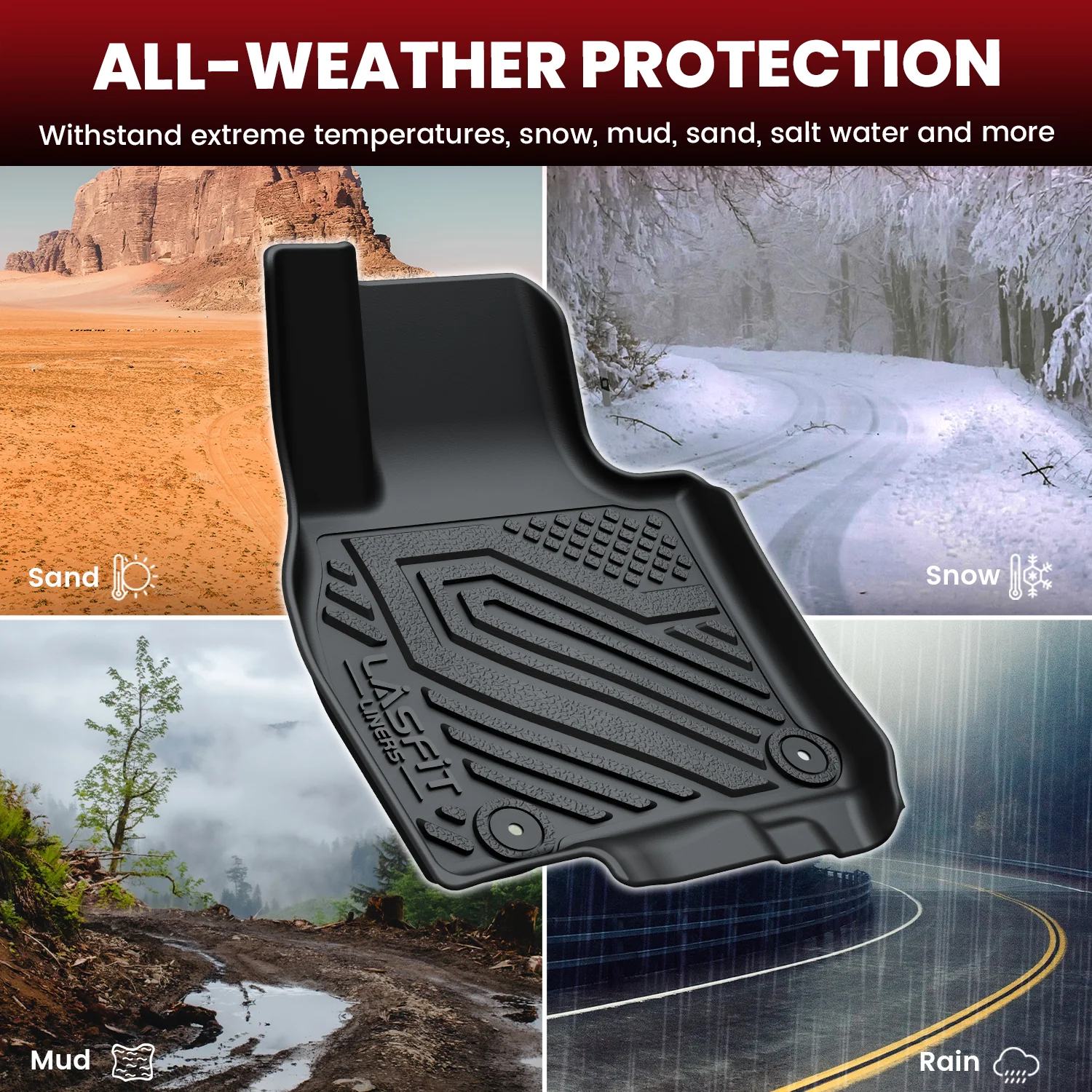Fit for 2024-2026 Mazda CX-90 (Include CX-90 PHEV) Floor Mats or Cargo & Seatback Mat - Image 7