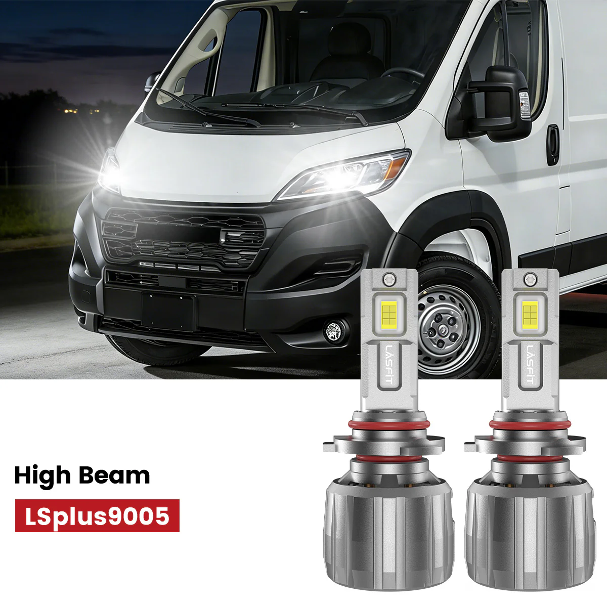 Fit for 2023-2025 Ram ProMaster 1500/2500/3500 The Brightest LED Bulbs Upgrade - Image 39
