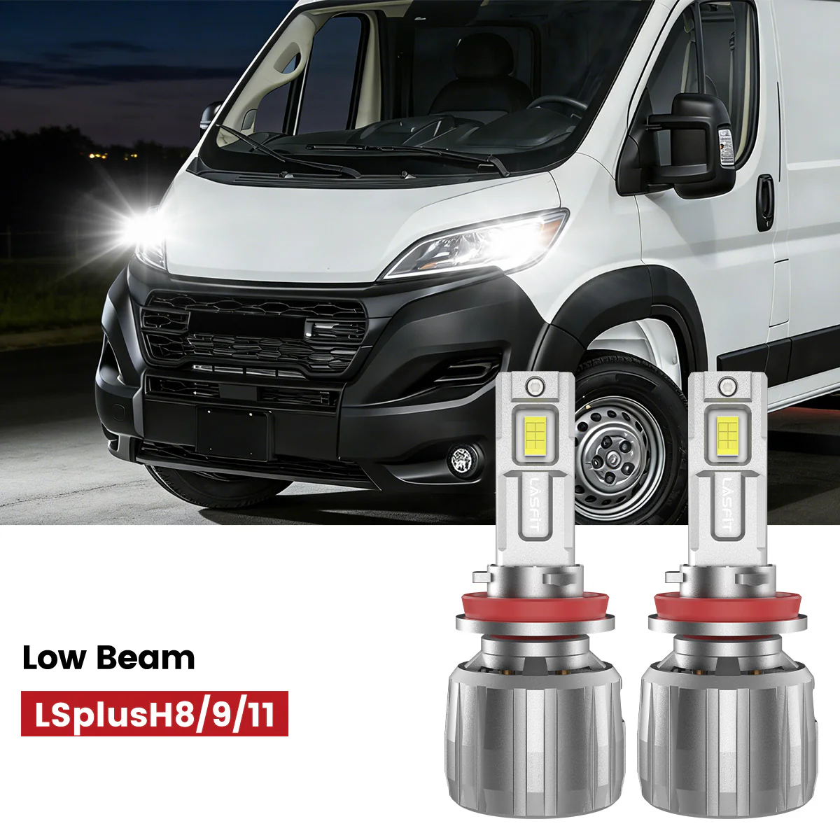 Fit for 2023-2025 Ram ProMaster 1500/2500/3500 The Brightest LED Bulbs Upgrade - Image 43
