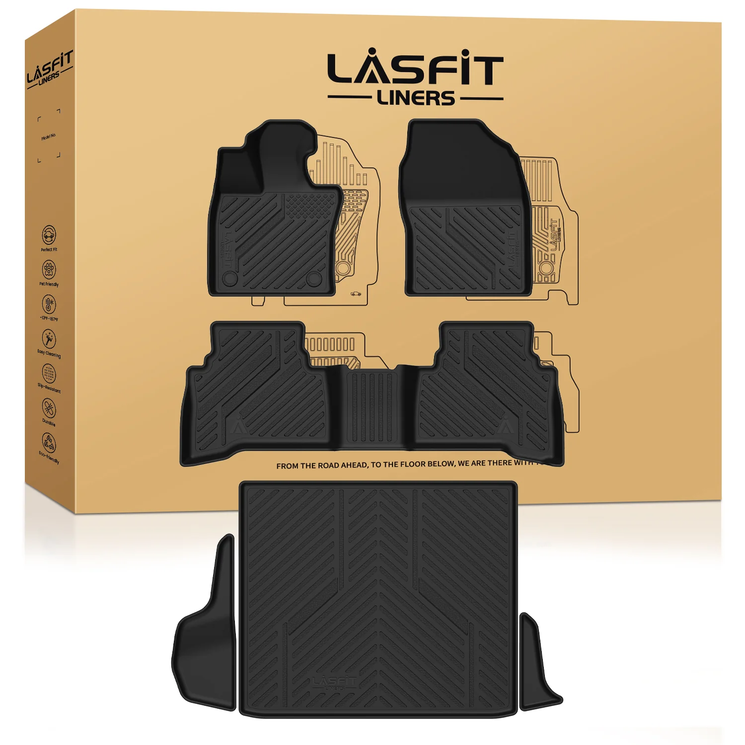 Fit for 2023-2026 Toyota Prius Floor Mats & Cargo Mats, Fit Prime / PHEV / Hybrid - Image 17