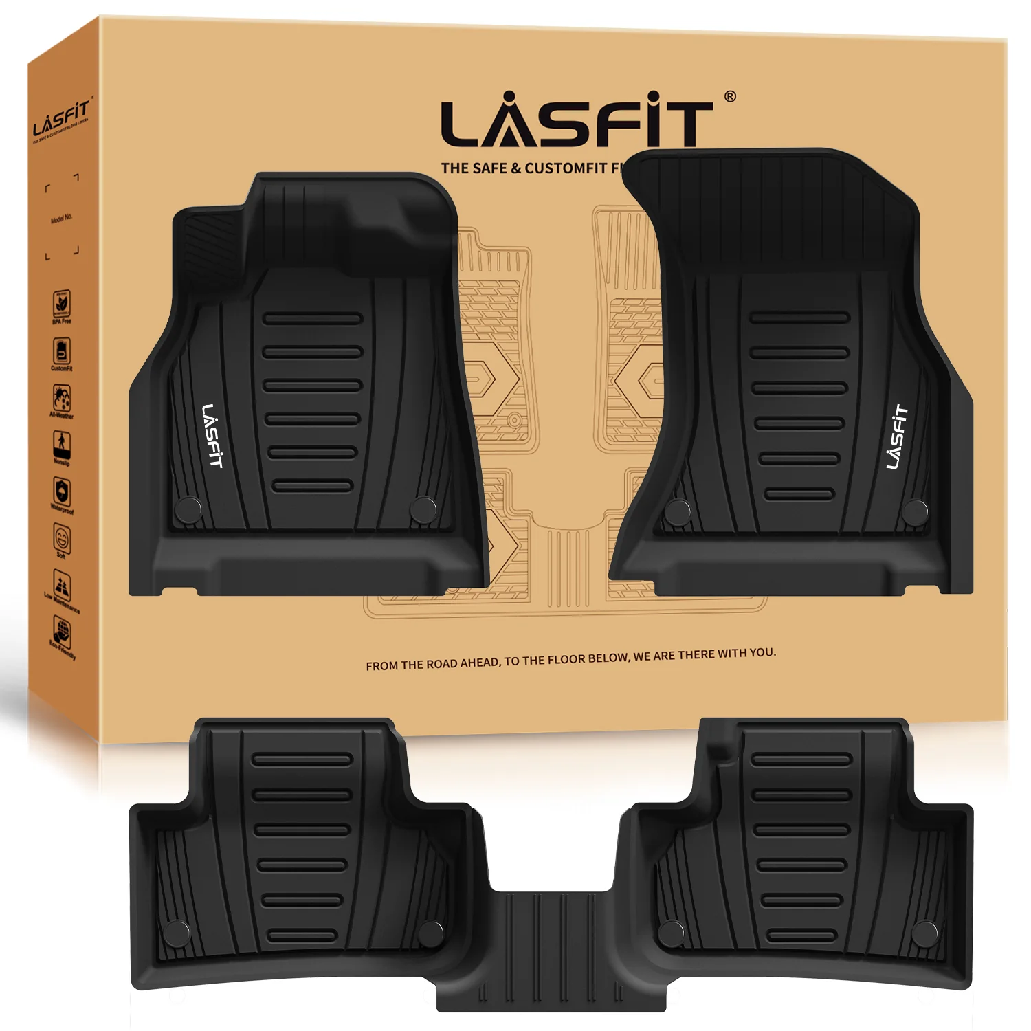 Fit for 2018-2025 Audi Q5 SQ5 Floor Mats or Cargo Mat, Don't Fit 2025 Audi Q5 New Body or Plug-in Hybrid - Image 19