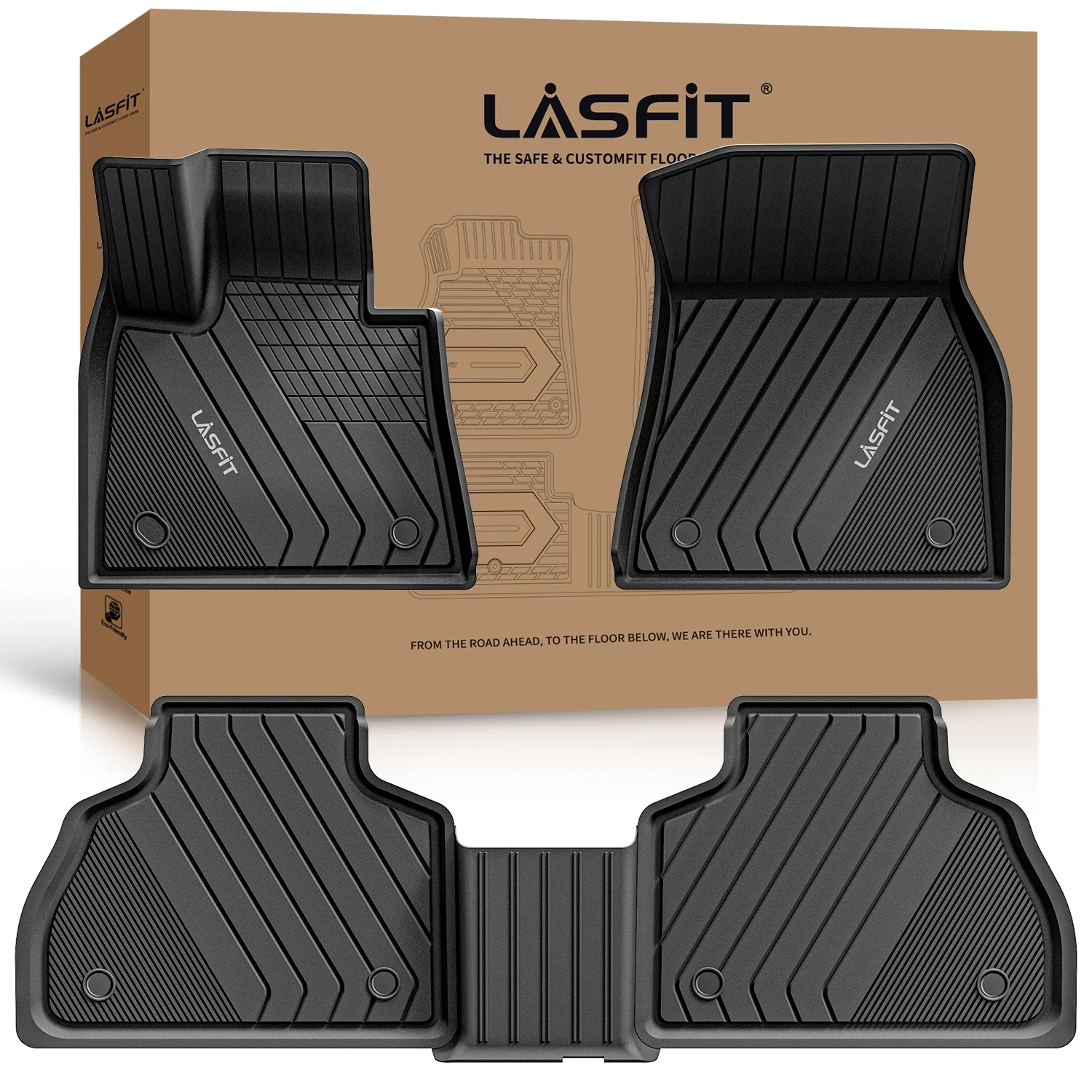 Fit for 2019-2026 BMW X7 Floor Mats, Fit 7 Seats Only, Not Fit 6 Seats - Image 10