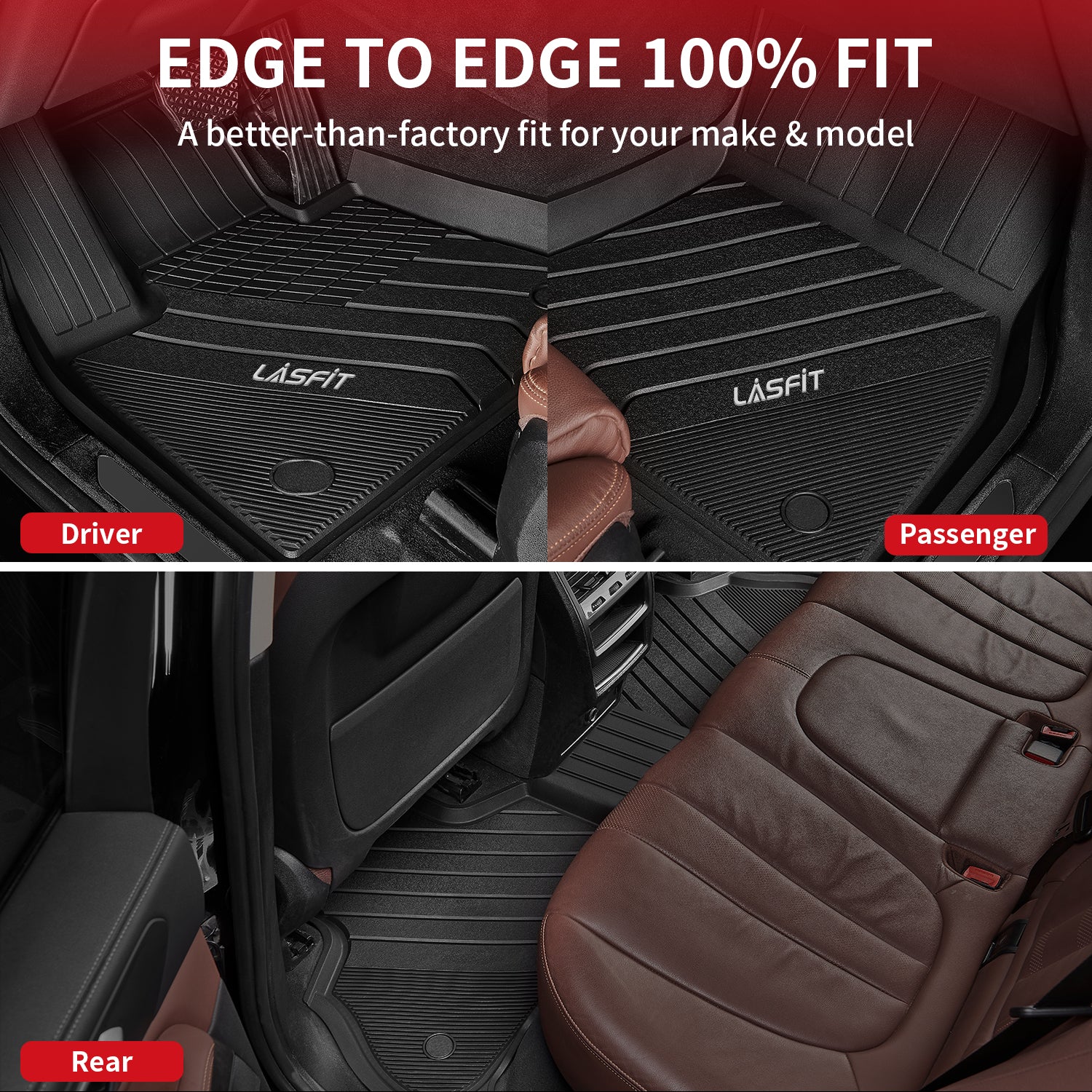 Fit for 2019-2026 BMW X7 Floor Mats, Fit 7 Seats Only, Not Fit 6 Seats - Image 4