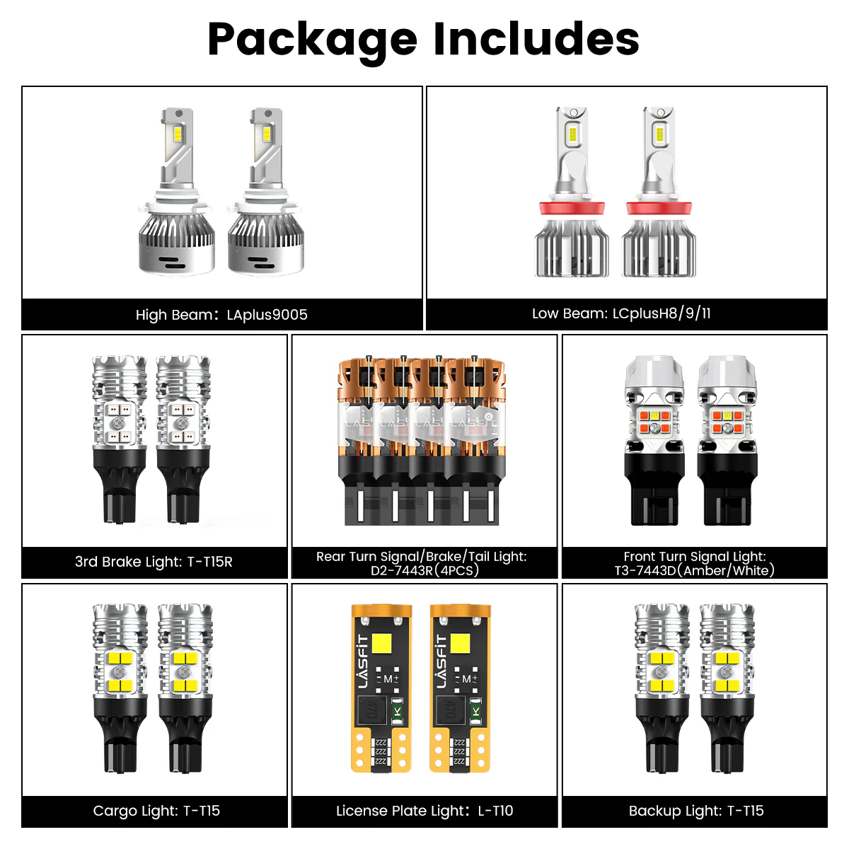 Fit for 2023-2026 Chevrolet Colorado LED Bulbs Upgrade | Tested and Verified - Image 2