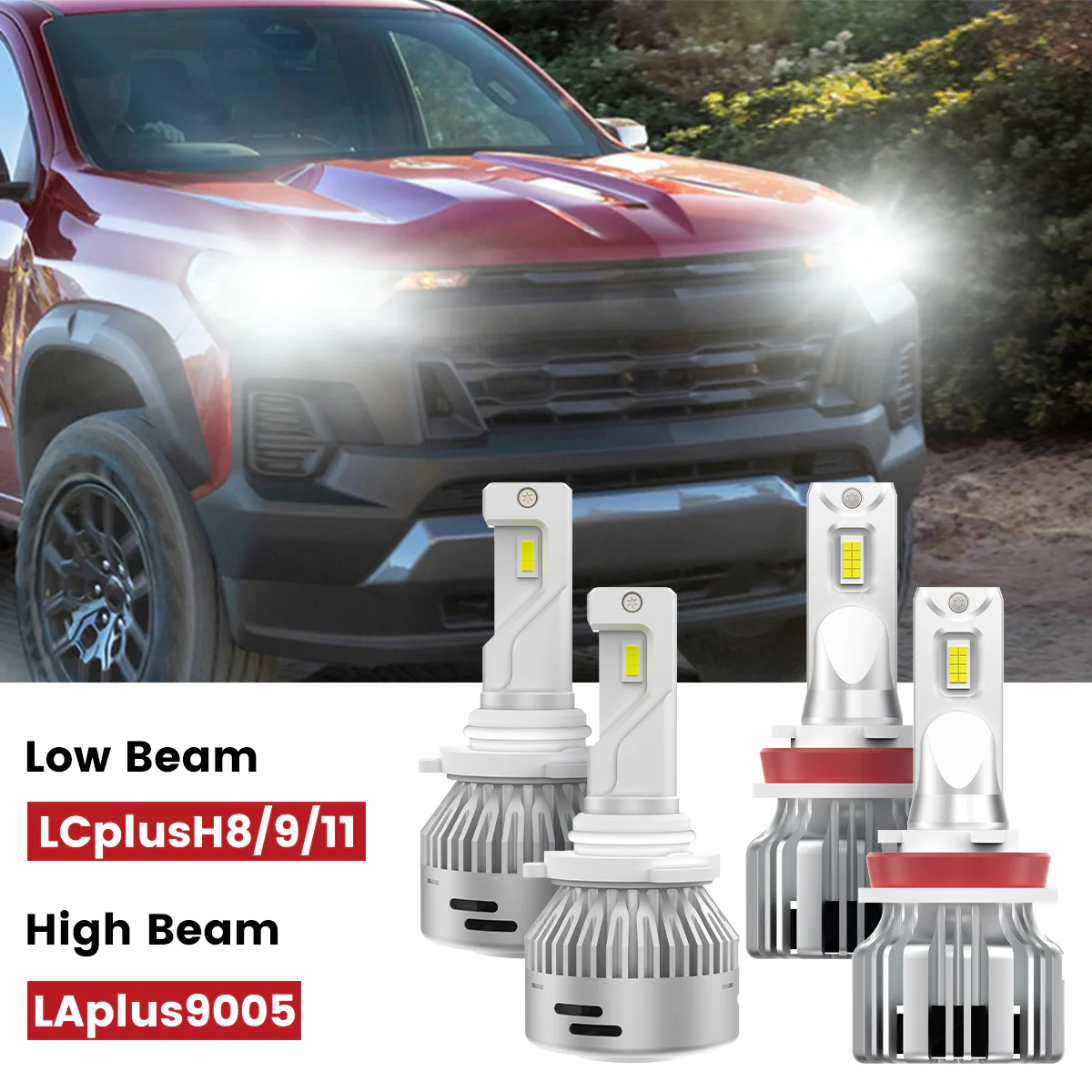 Fit for 2023-2026 Chevrolet Colorado LED Bulbs Upgrade | Tested and Verified - Image 41