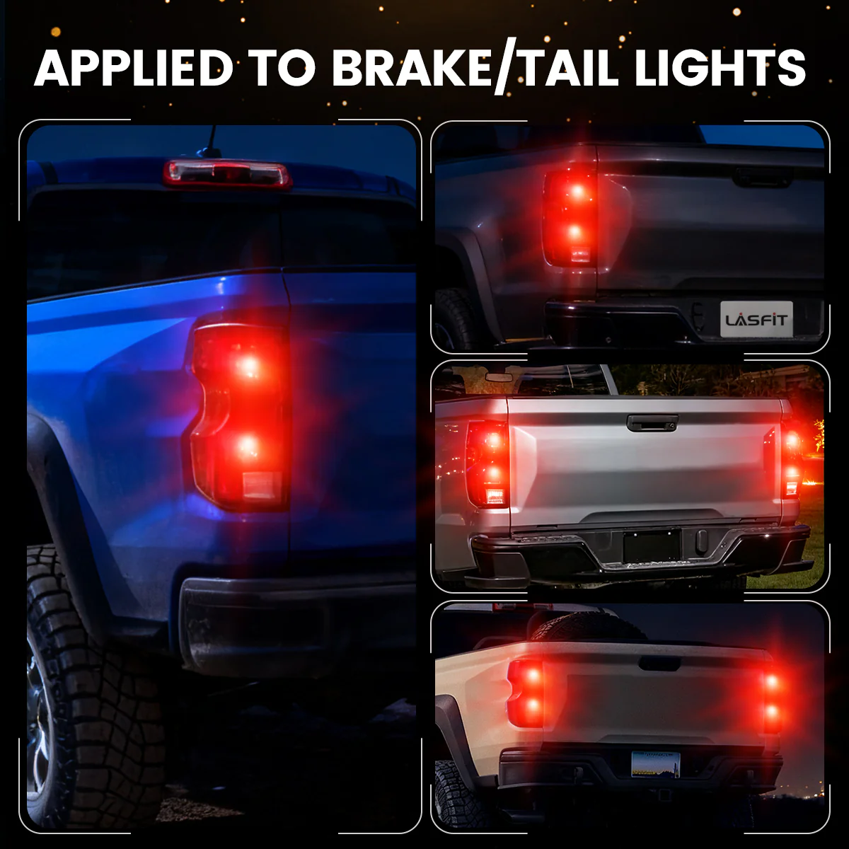 Red 7440 CanBus-Ready Rear Turn Signal Light Brake Light Tail Light LED Bulbs | D2 Series - Image 8