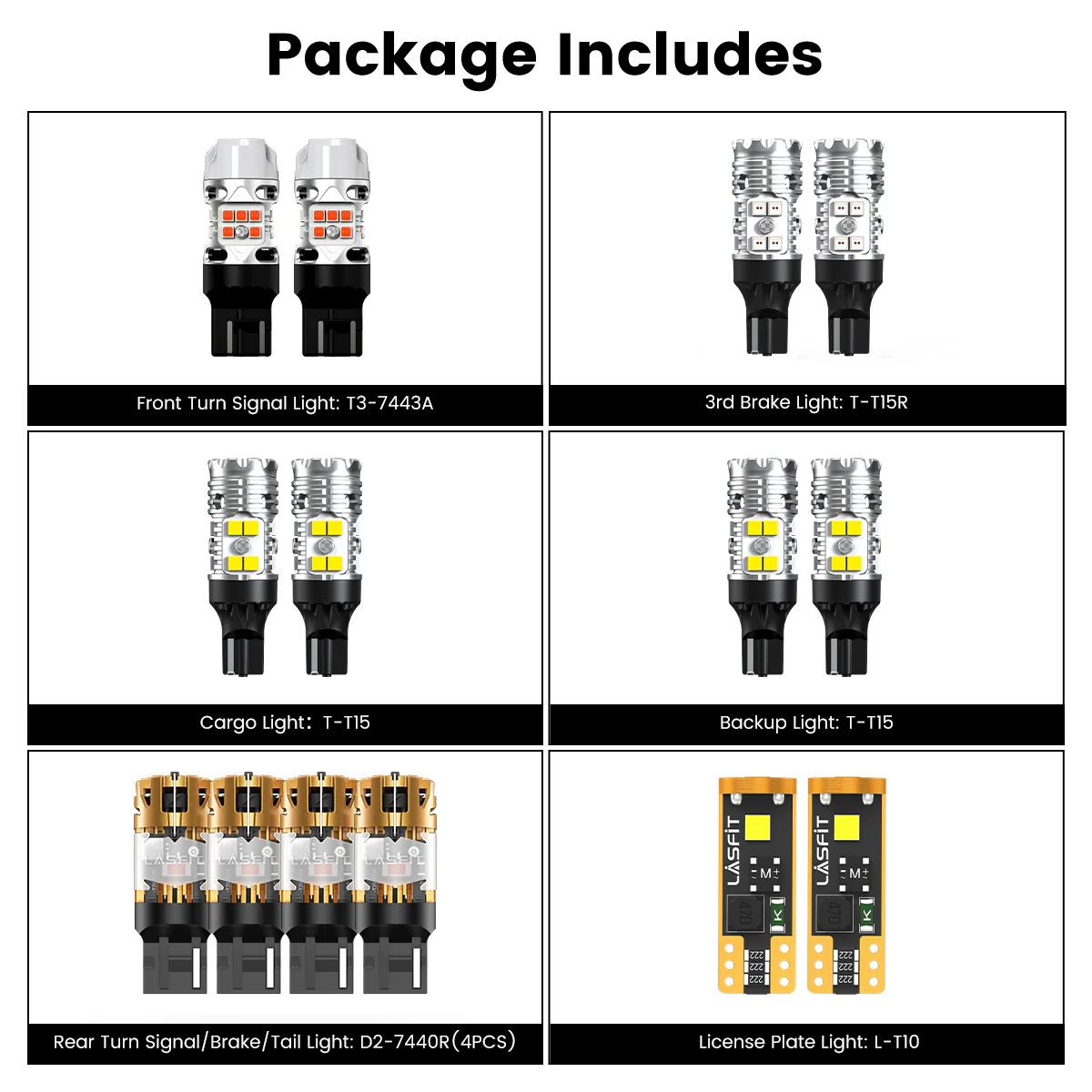 Fit for 2023-2026 Chevrolet Colorado LED Bulbs Upgrade | Tested and Verified - Image 7