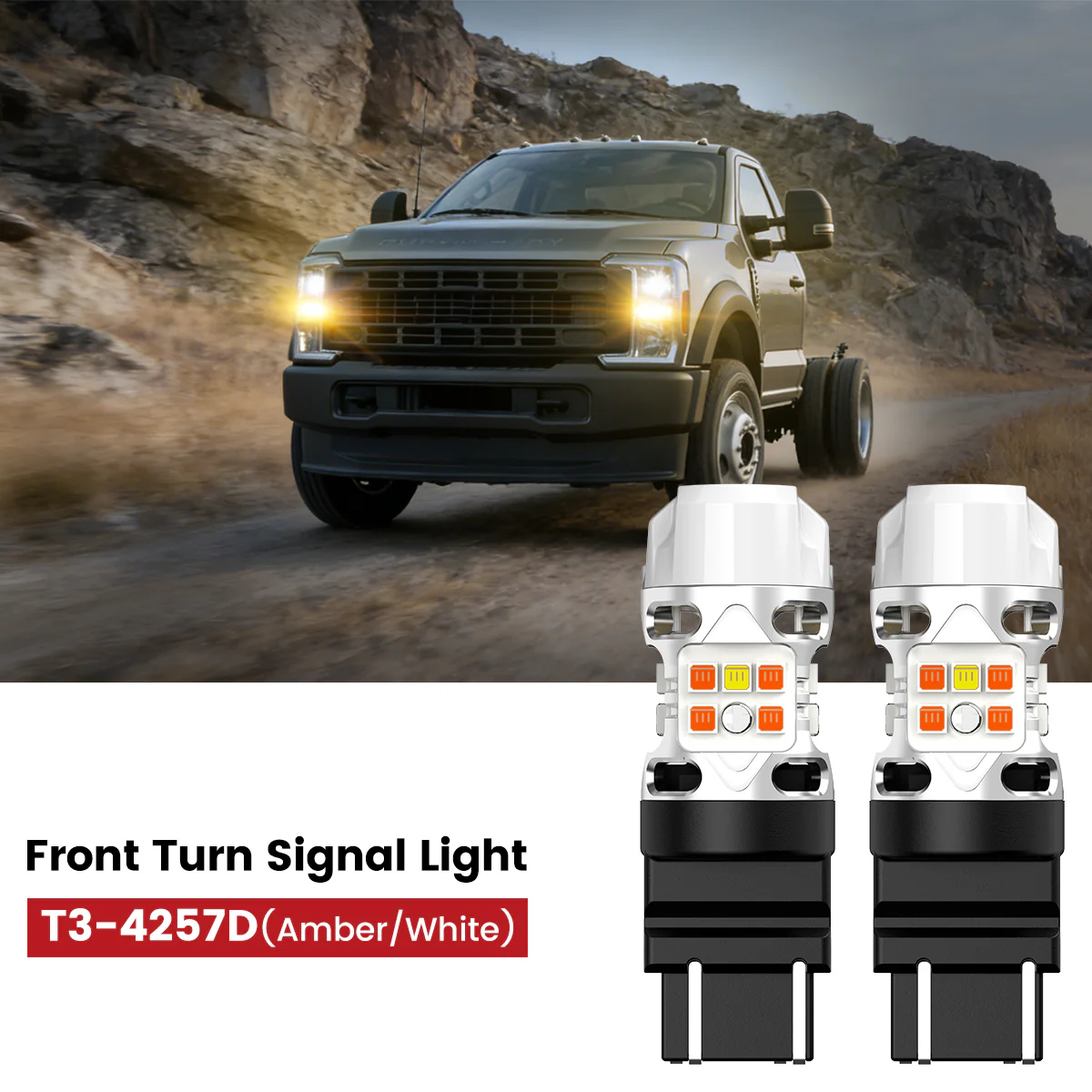 Custom Engineered for 2023-2025 Ford Chassis Cab F-350/450/550 LED Bulbs Upgrade - Image 14