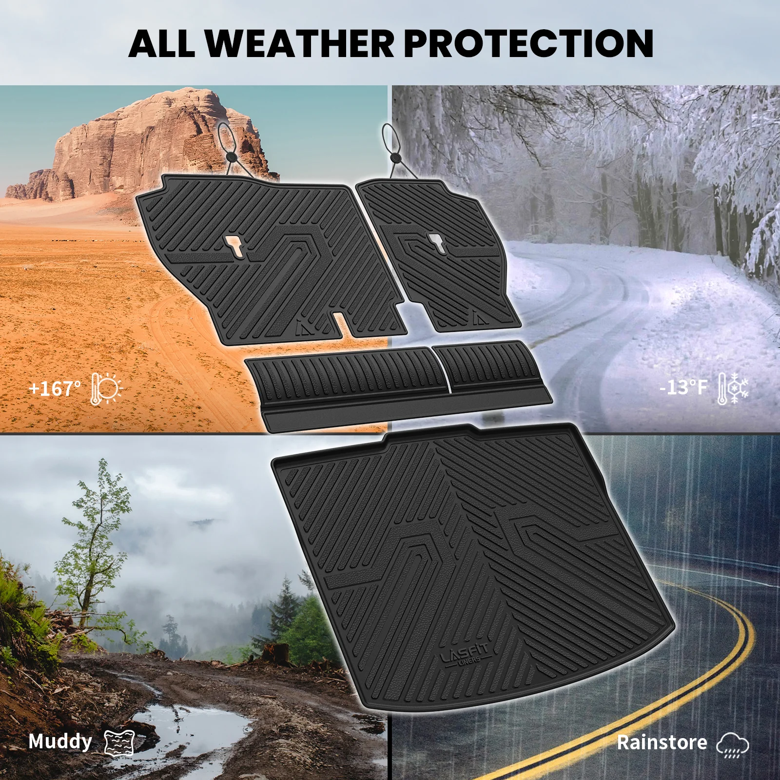 Fit for 2023-2026 Honda CR-V (Include FCEV & CRV Hybrid) Floor Mats or Cargo Mat - Image 62