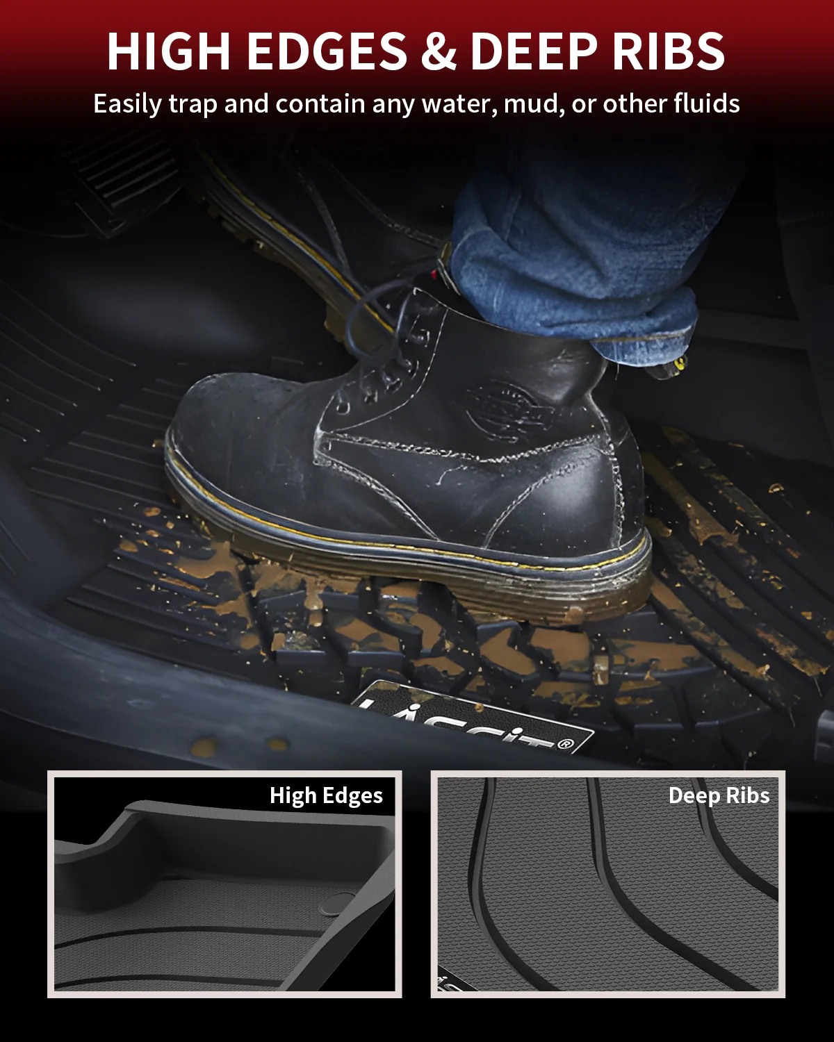 Fit for 2019-2026 Porsche Cayenne Floor Mats, E-Hybrid & Coupe Included - Image 5