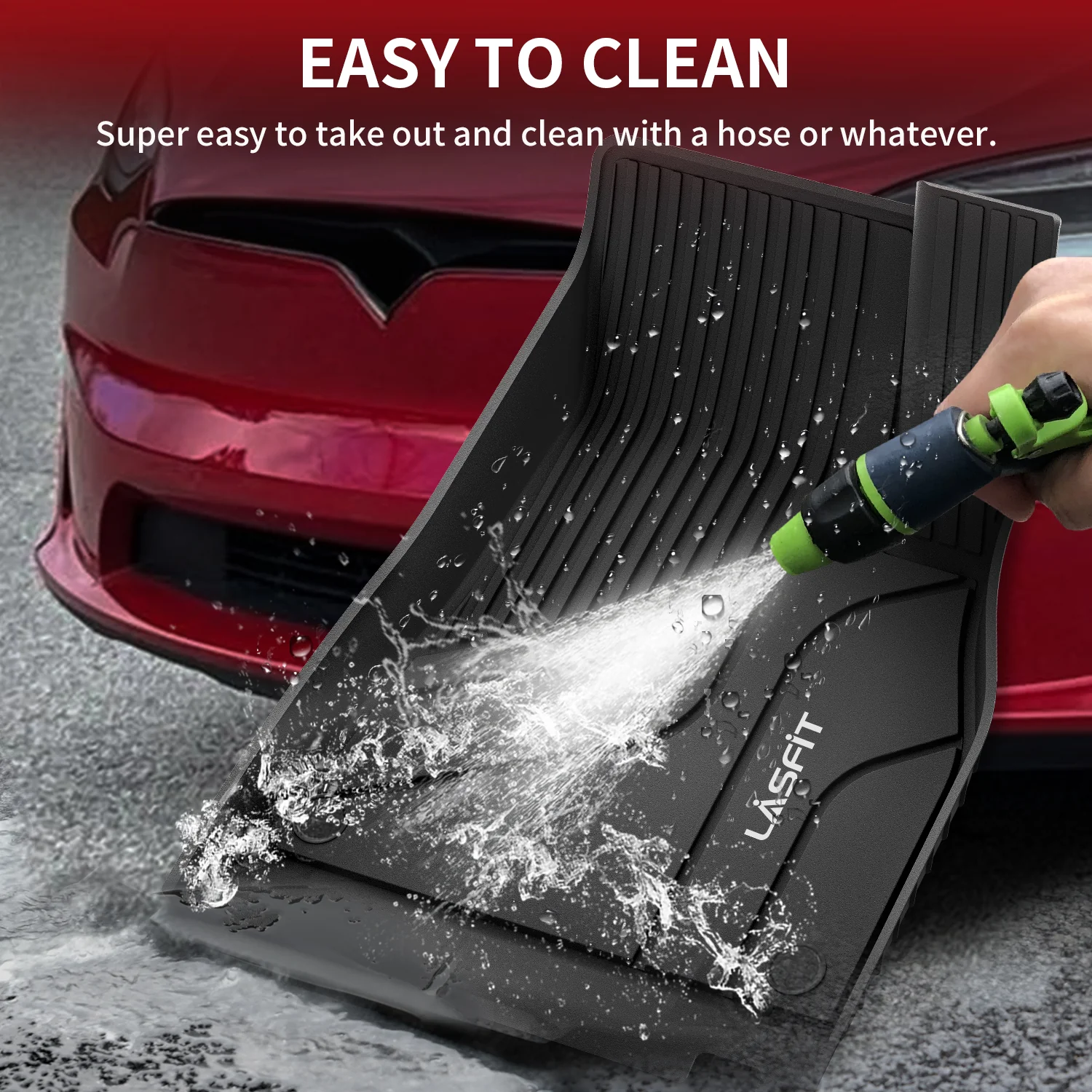 Fit for 2021-2024 Tesla Model S Custom Floor Mats or Frunk & Trunk Well & Cargo Mats - Image 5