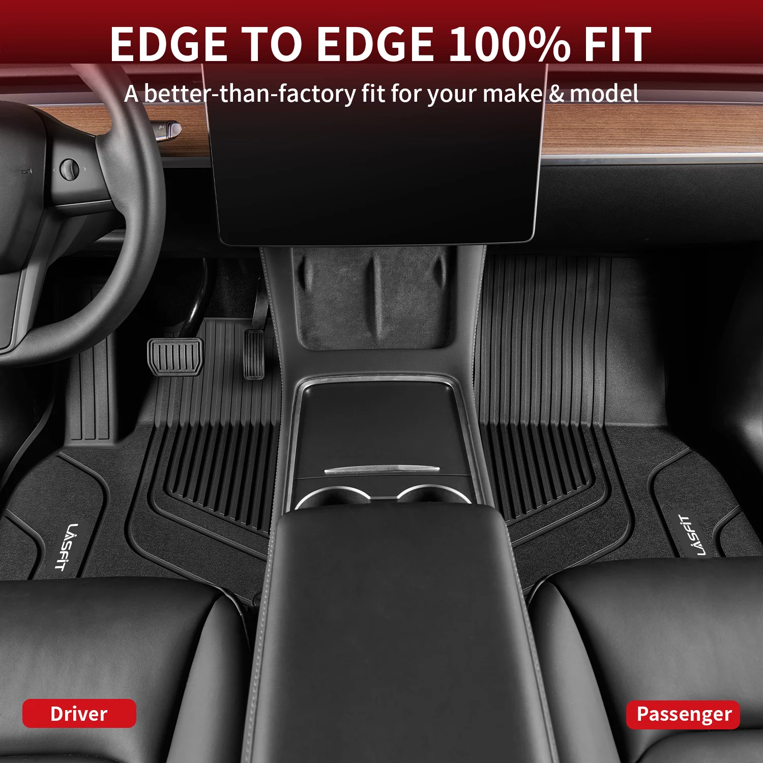 Fit for 2021-2024 Tesla Model S Custom Floor Mats or Frunk & Trunk Well & Cargo Mats - Image 6