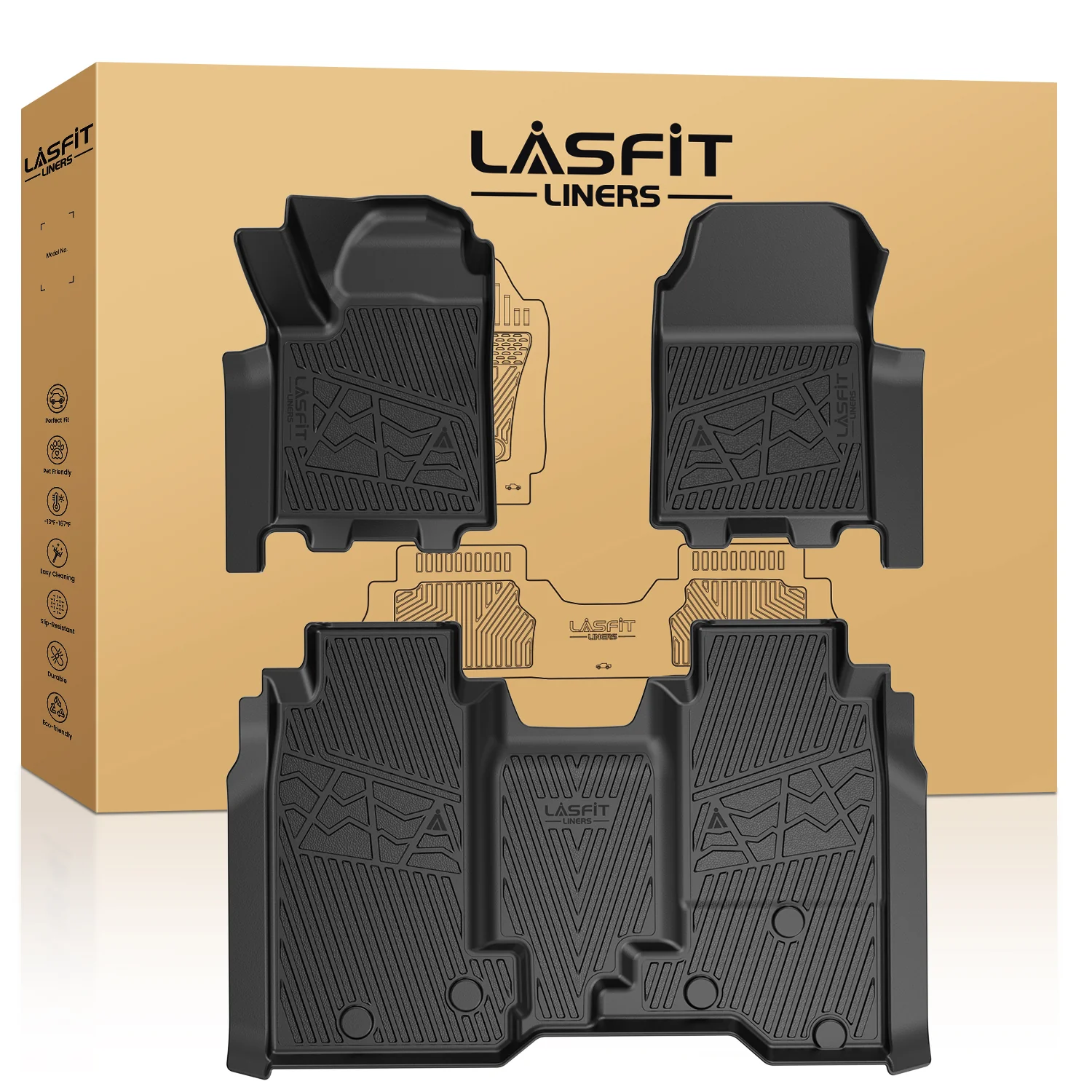 Fit for 2024-2026 Chevrolet Silverado EV Floor Mats - Image 8