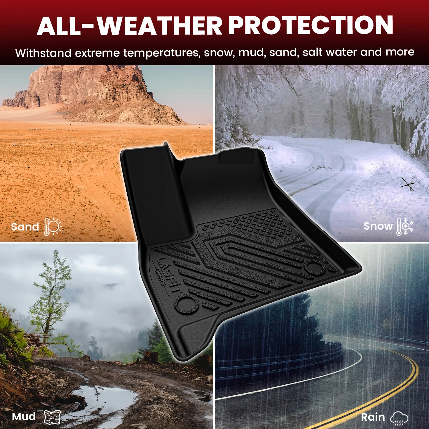 Fit for 2024-2026 Chevrolet Traverse Floor Mats or 3rd Row Seatback & Cargo Mats - Image 5