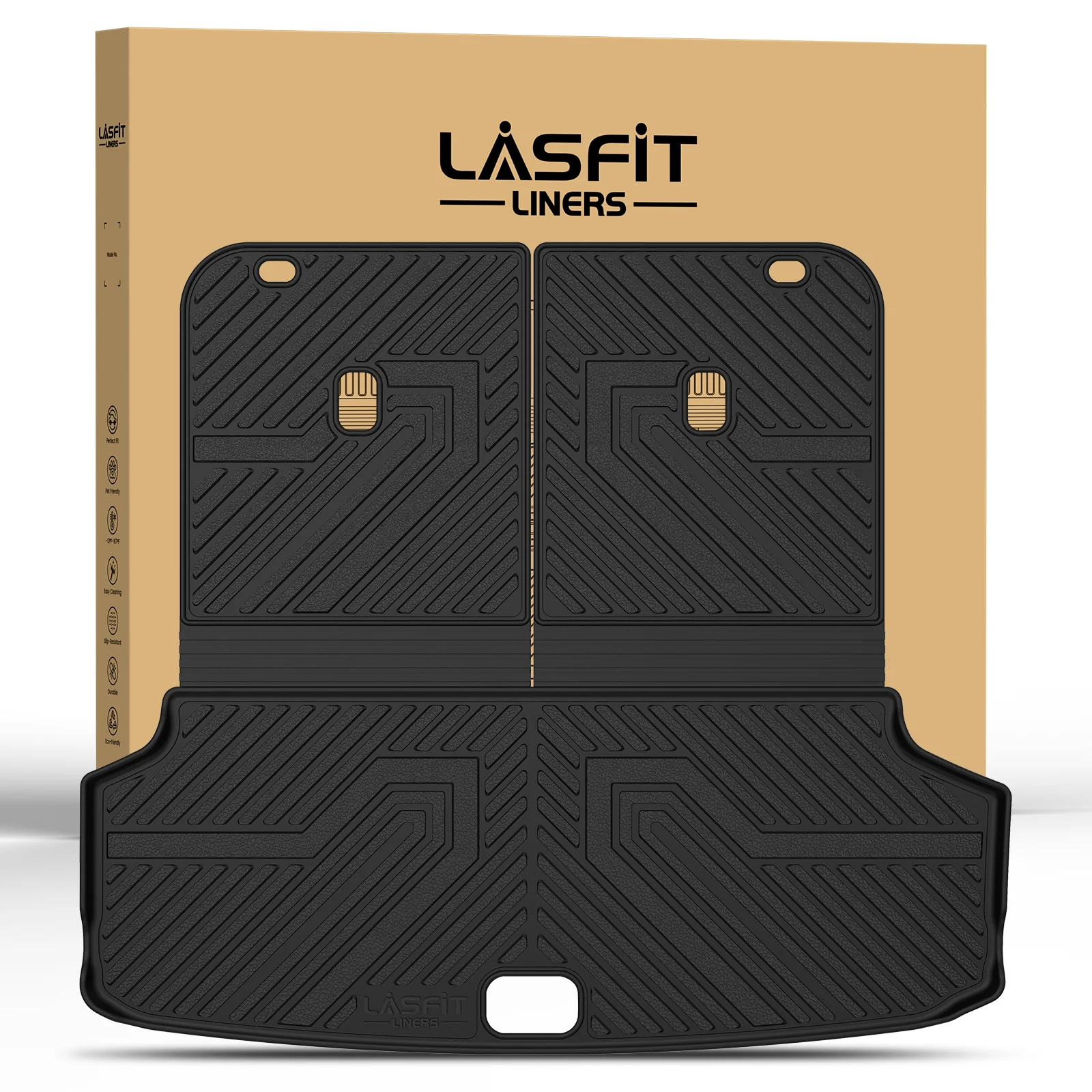 Fit for 2024-2026 Kia EV9 Floor Mats or 3rd Row Seatback & Cargo Mat - Image 17