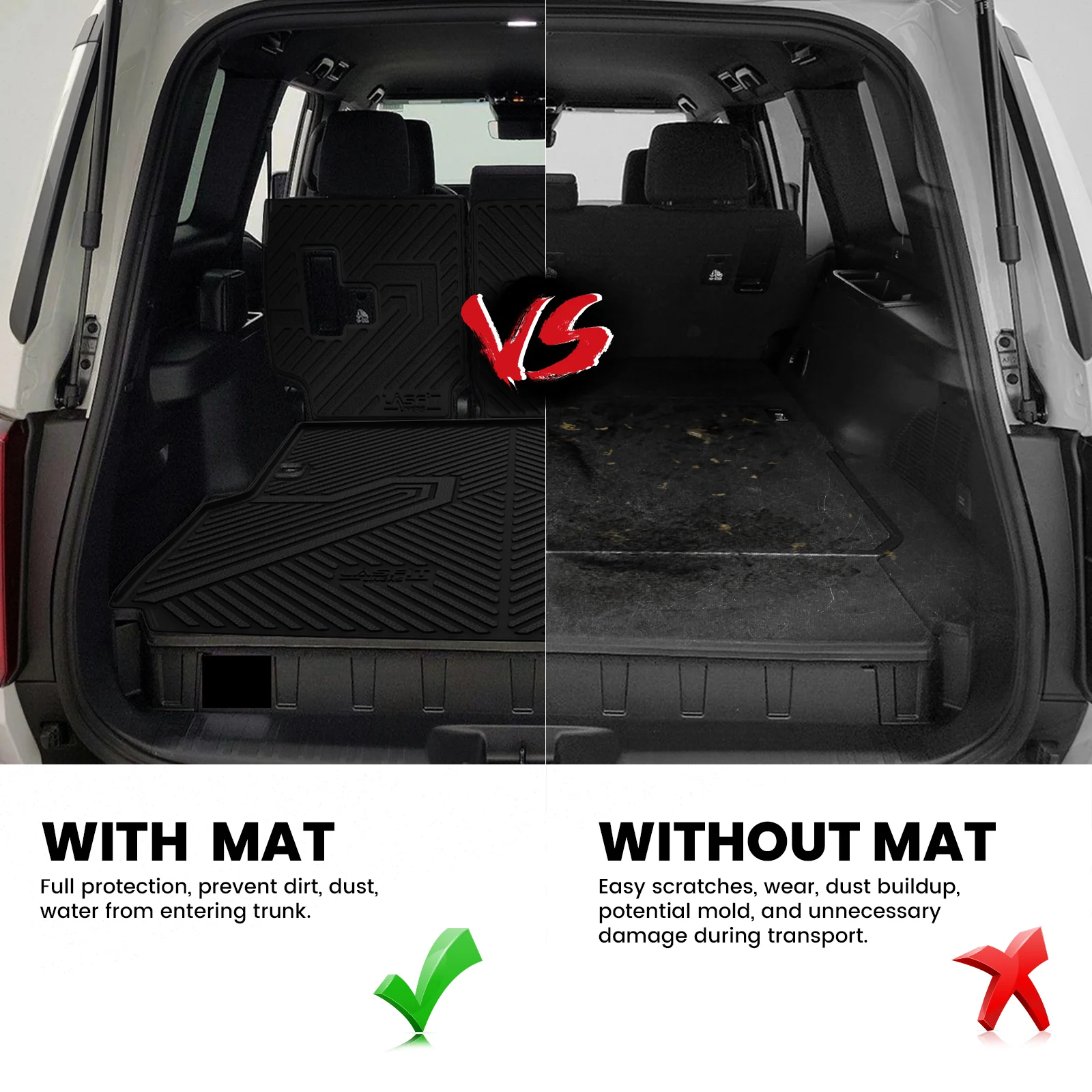 Fit for 2024-2027 Toyota Land Cruiser Floor Mats or Seatback & Cargo Mat - Image 20