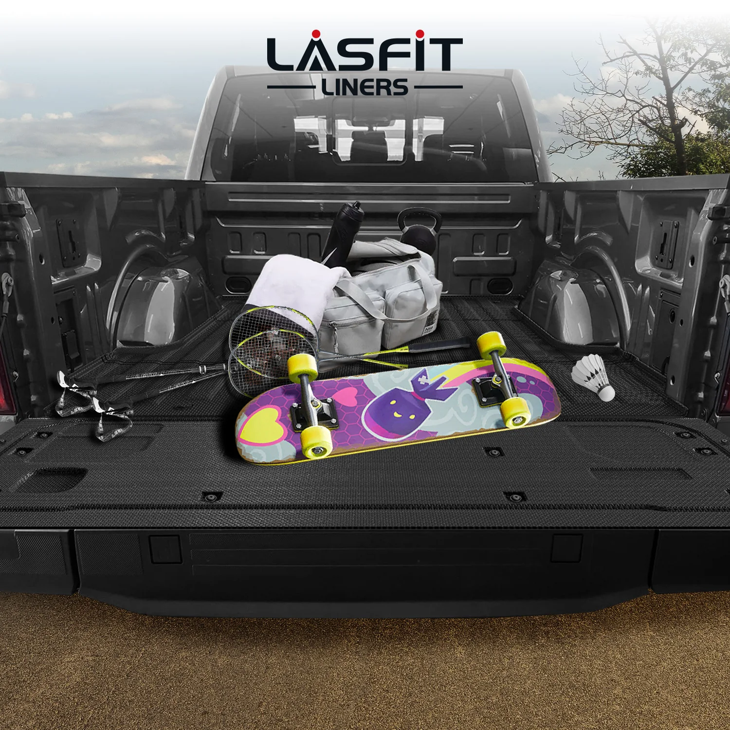 Fit for 2024-2026 Ford F-150 Bed Mat & Tailgate Mat, Including F-150 Lightning - Image 20