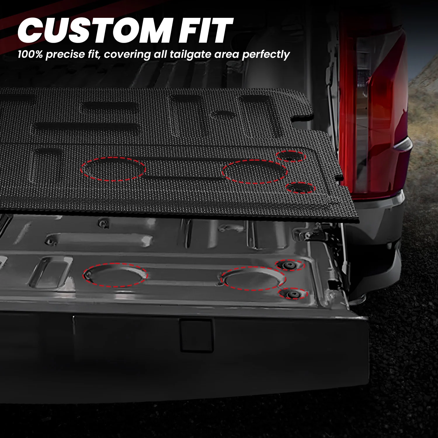 Fit for 2024-2026 Ford F-150 Bed Mat & Tailgate Mat, Including F-150 Lightning - Image 24