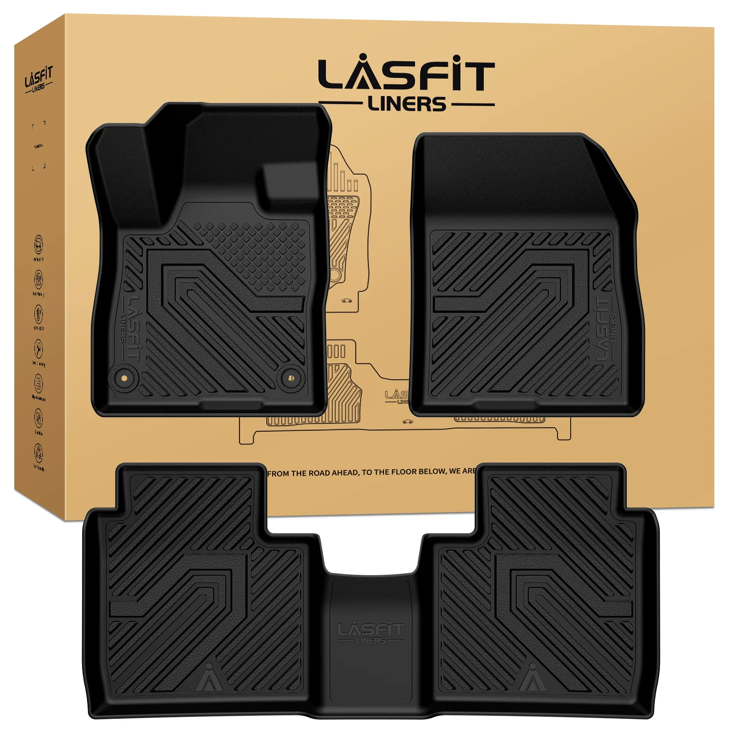 Fit for 2024-2026 Lincoln Nautilus Custom Floor Mats - Image 9