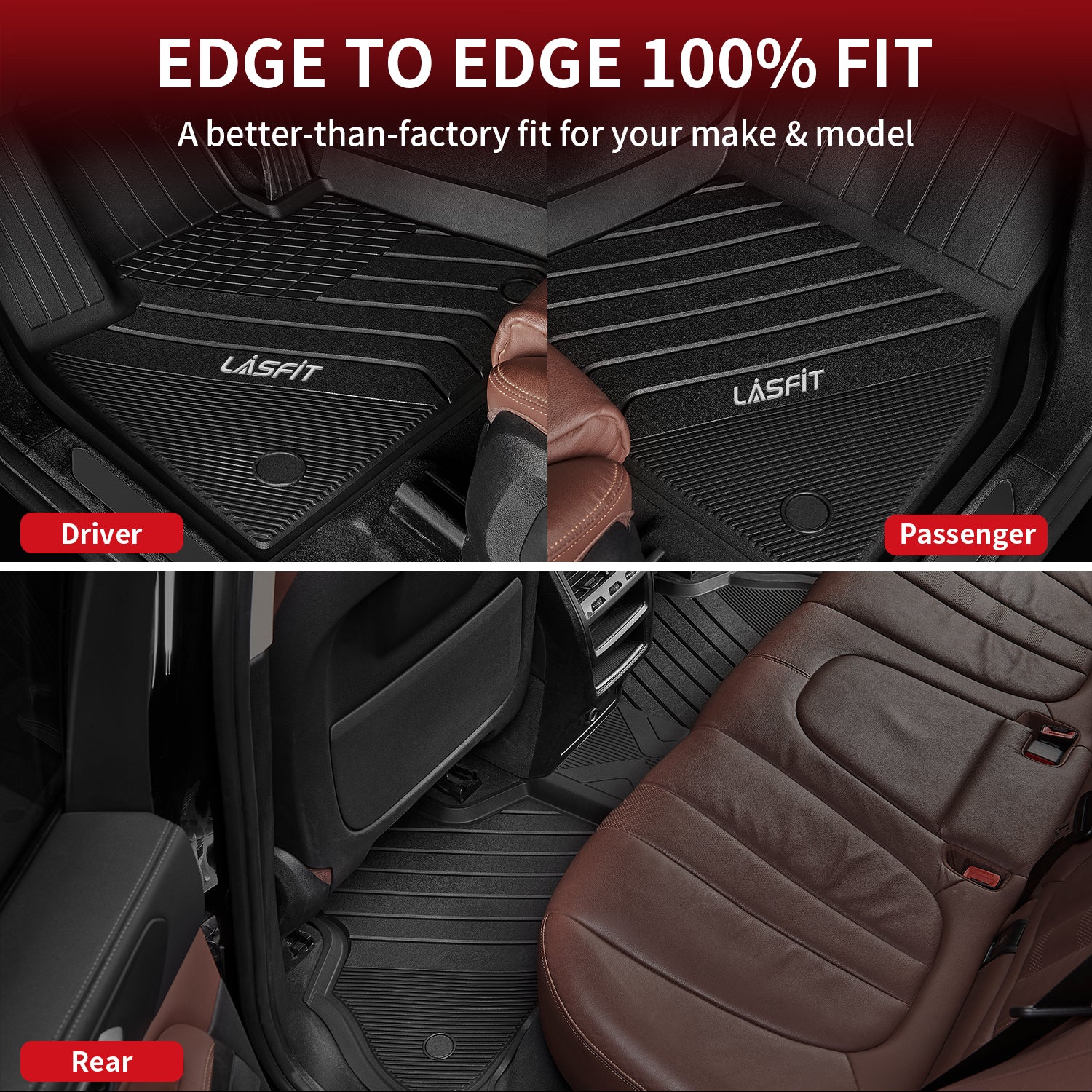 Fit for 2020-2026 BMW X6 Floor Mats - Image 4